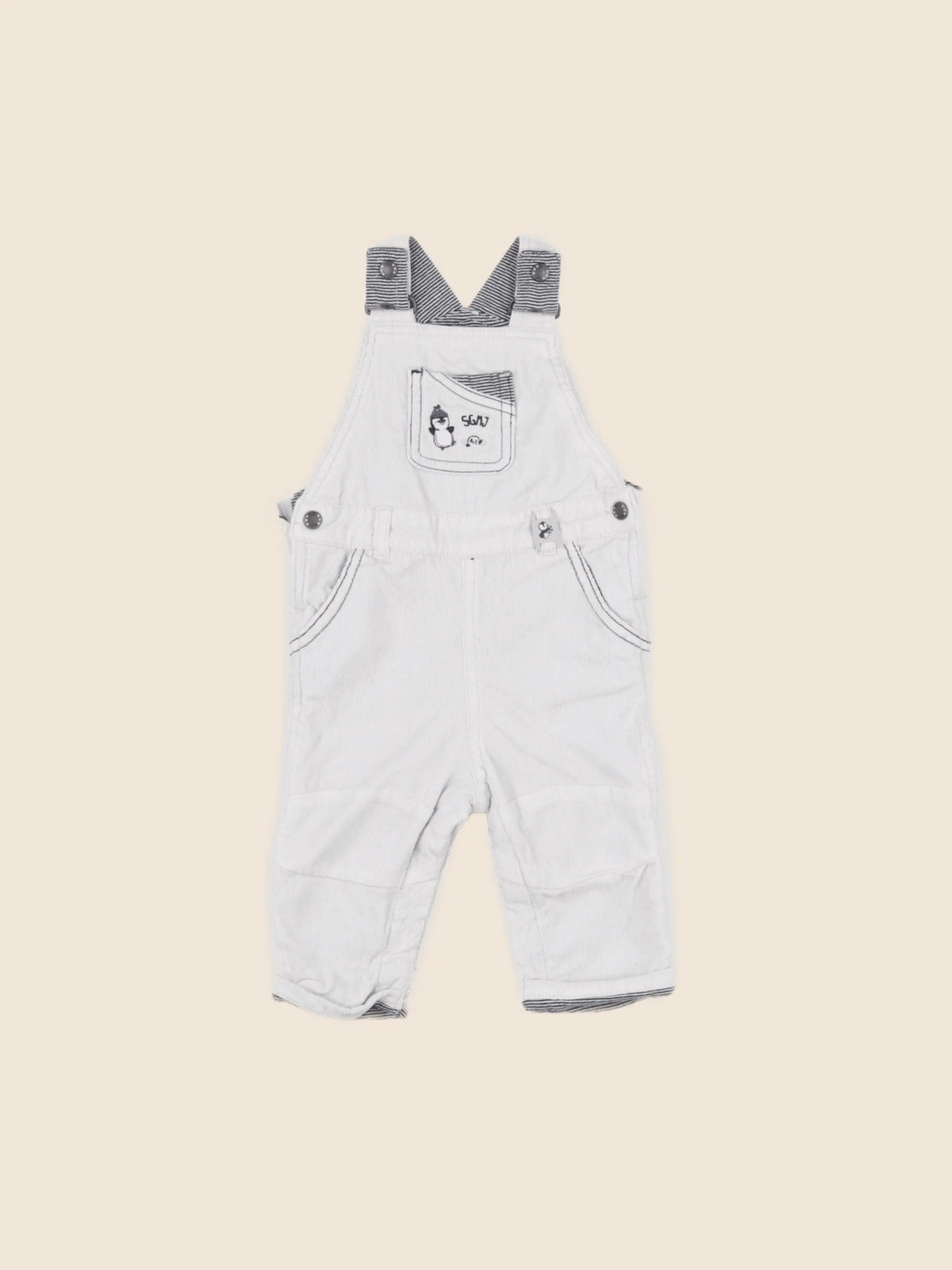 Sergent Major - salopette beige - 6 mois