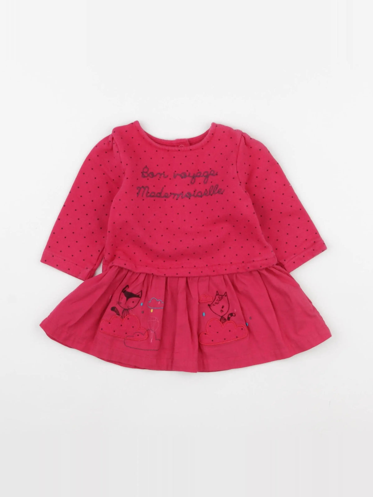 DPAM - robe rose - 6 mois