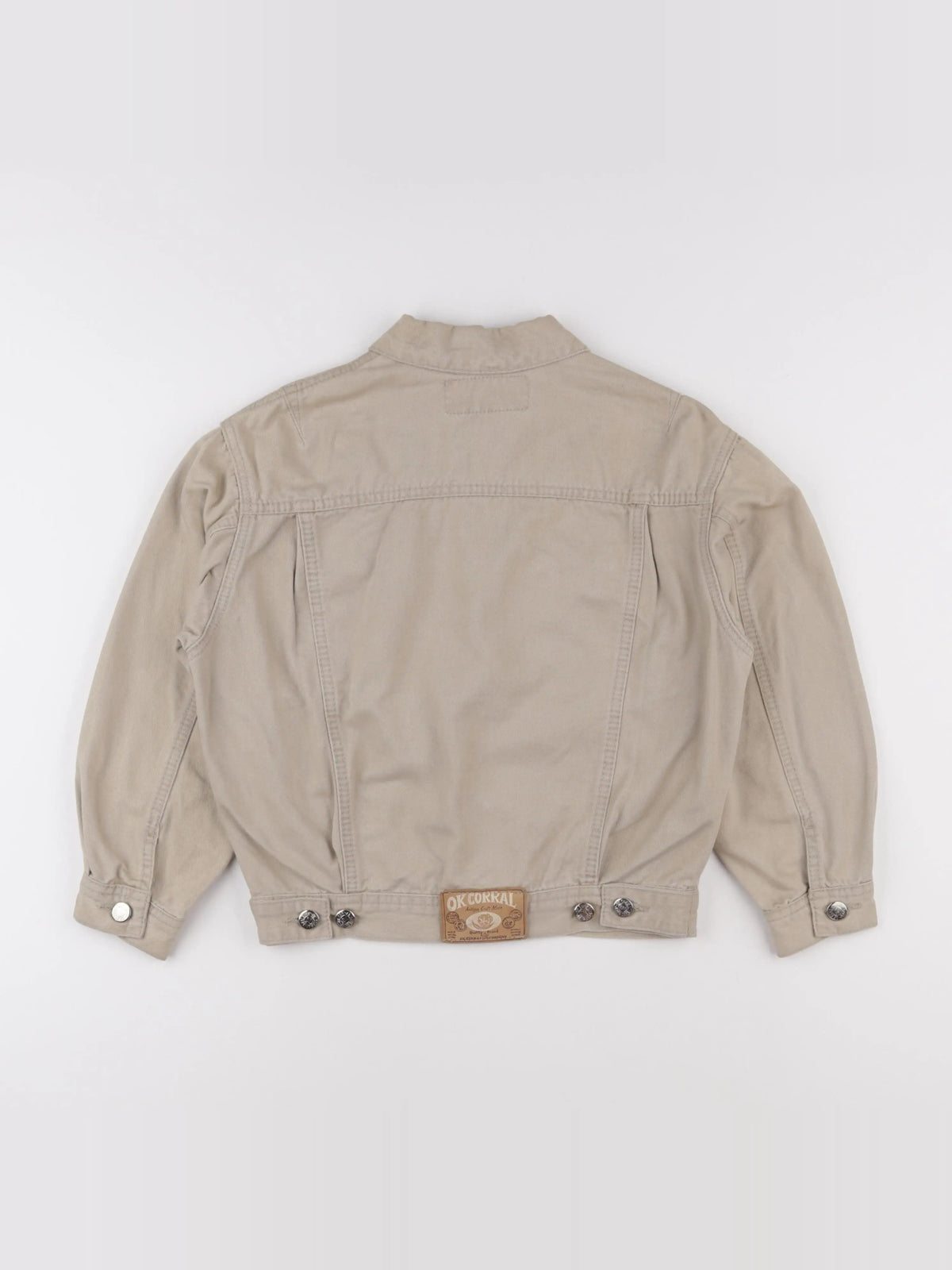 Vintage - veste beige - 8 ans