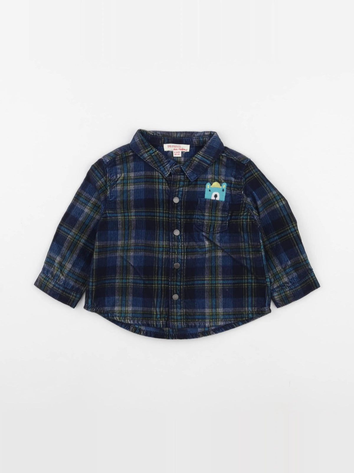 DPAM - chemise multicolore - 6 mois