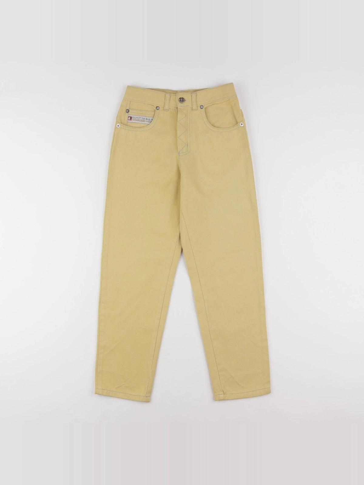 Vintage - pantalon jaune - 8 ans