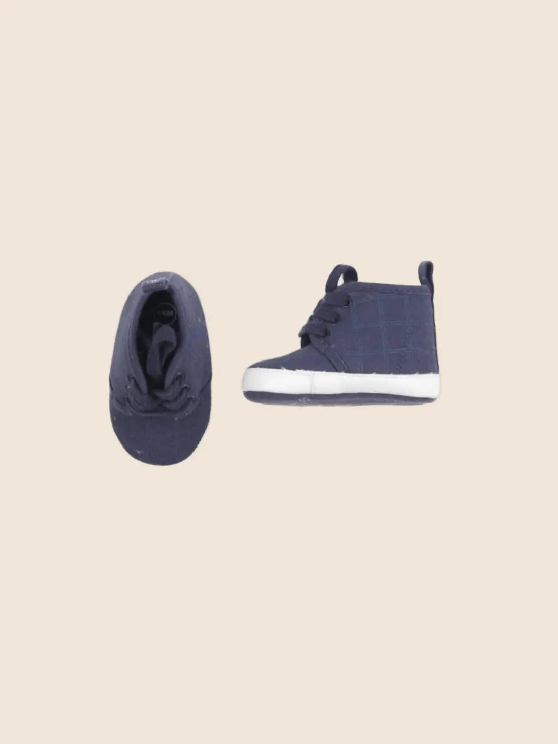 Obaïbi - chaussons bleu, vert - pointure 16/17