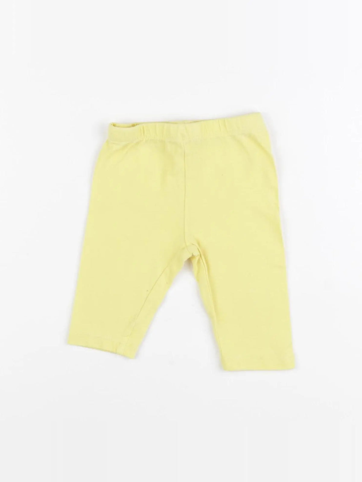 Vertbaudet - legging jaune - 9 mois