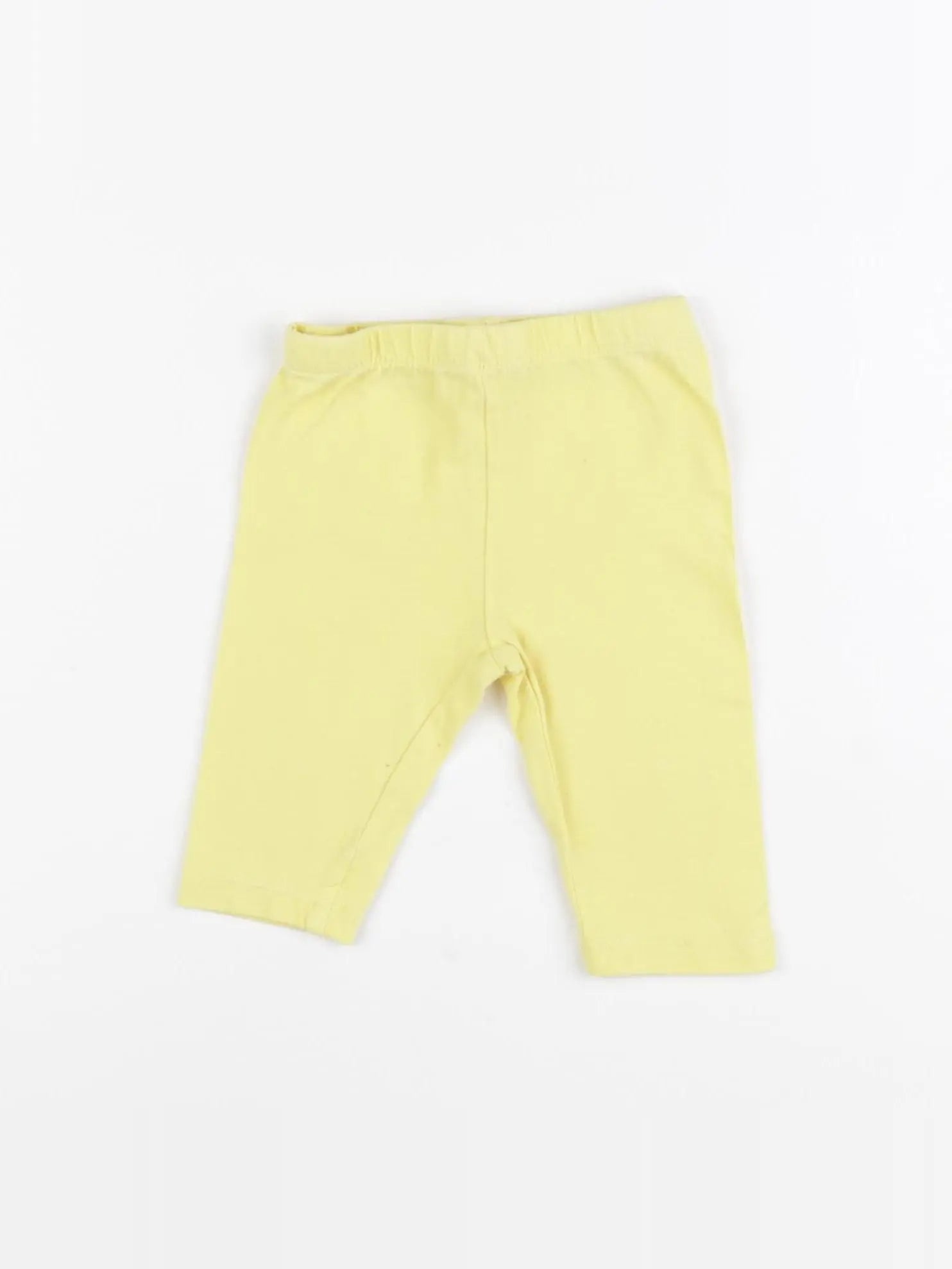 Vertbaudet - legging jaune - 9 mois
