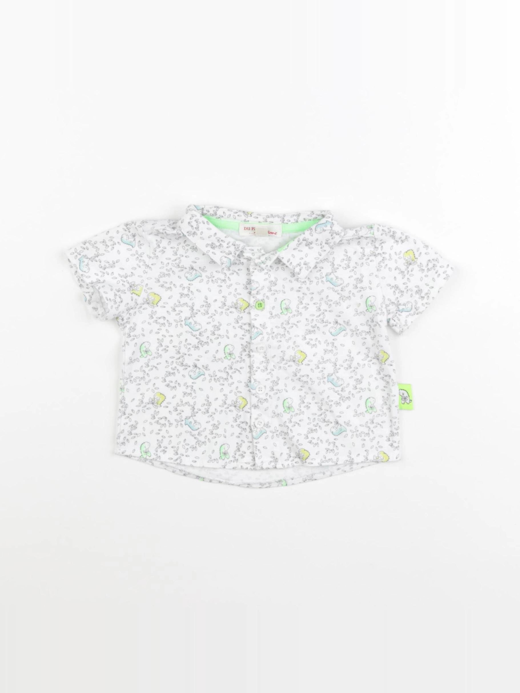 DPAM - chemise blanc, gris - 3 mois