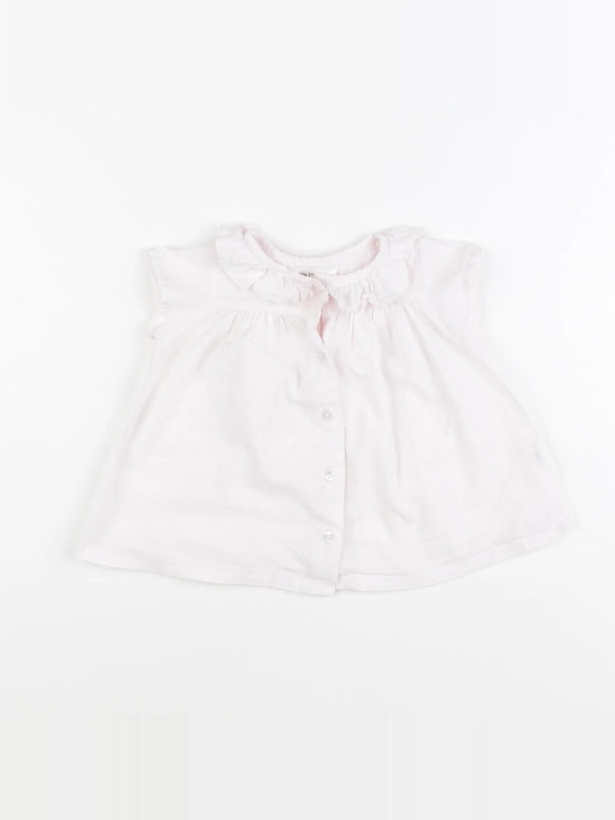 Lola Palacios - blouse rose - 18 mois