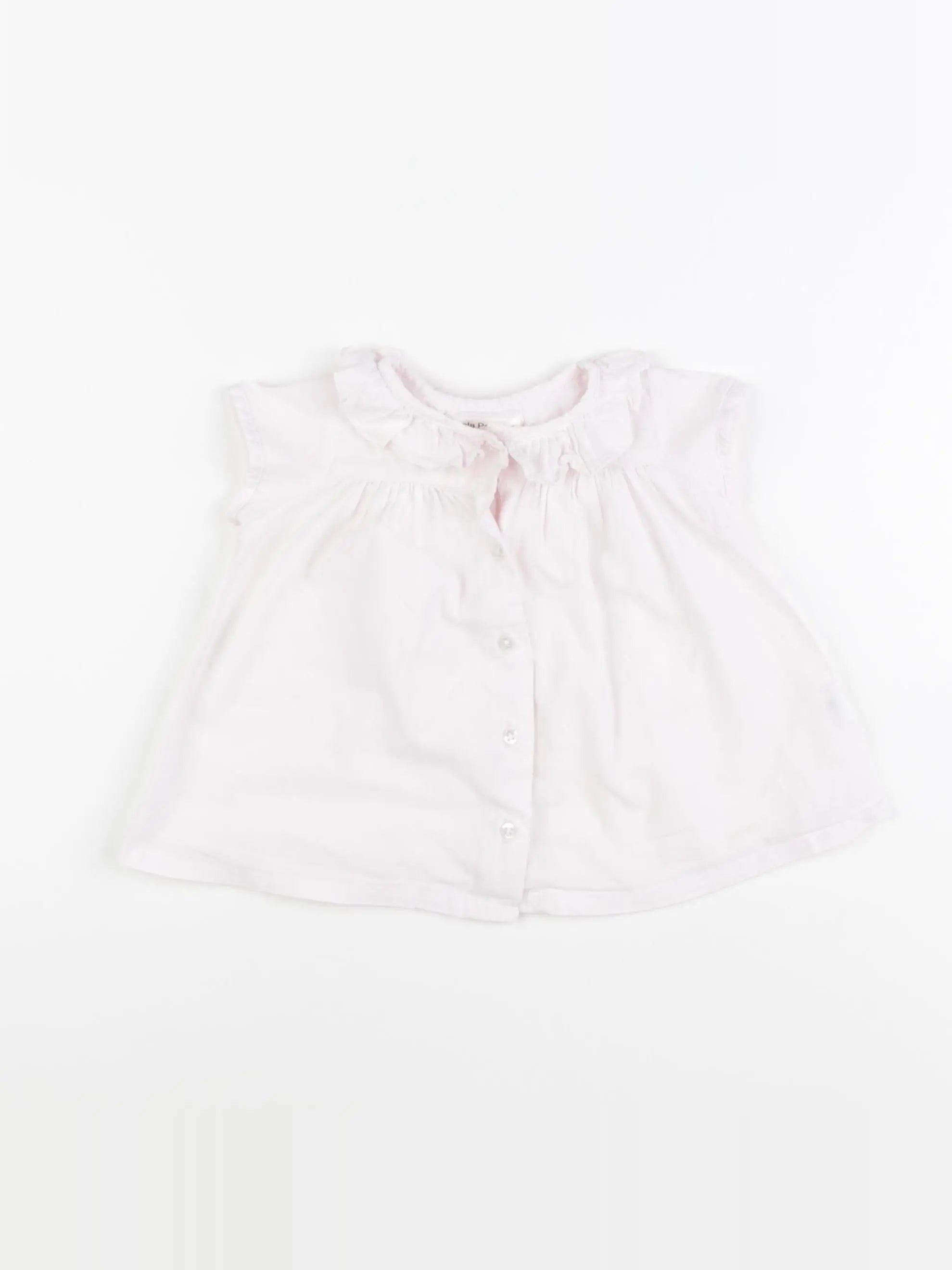 Lola Palacios - blouse rose - 18 mois