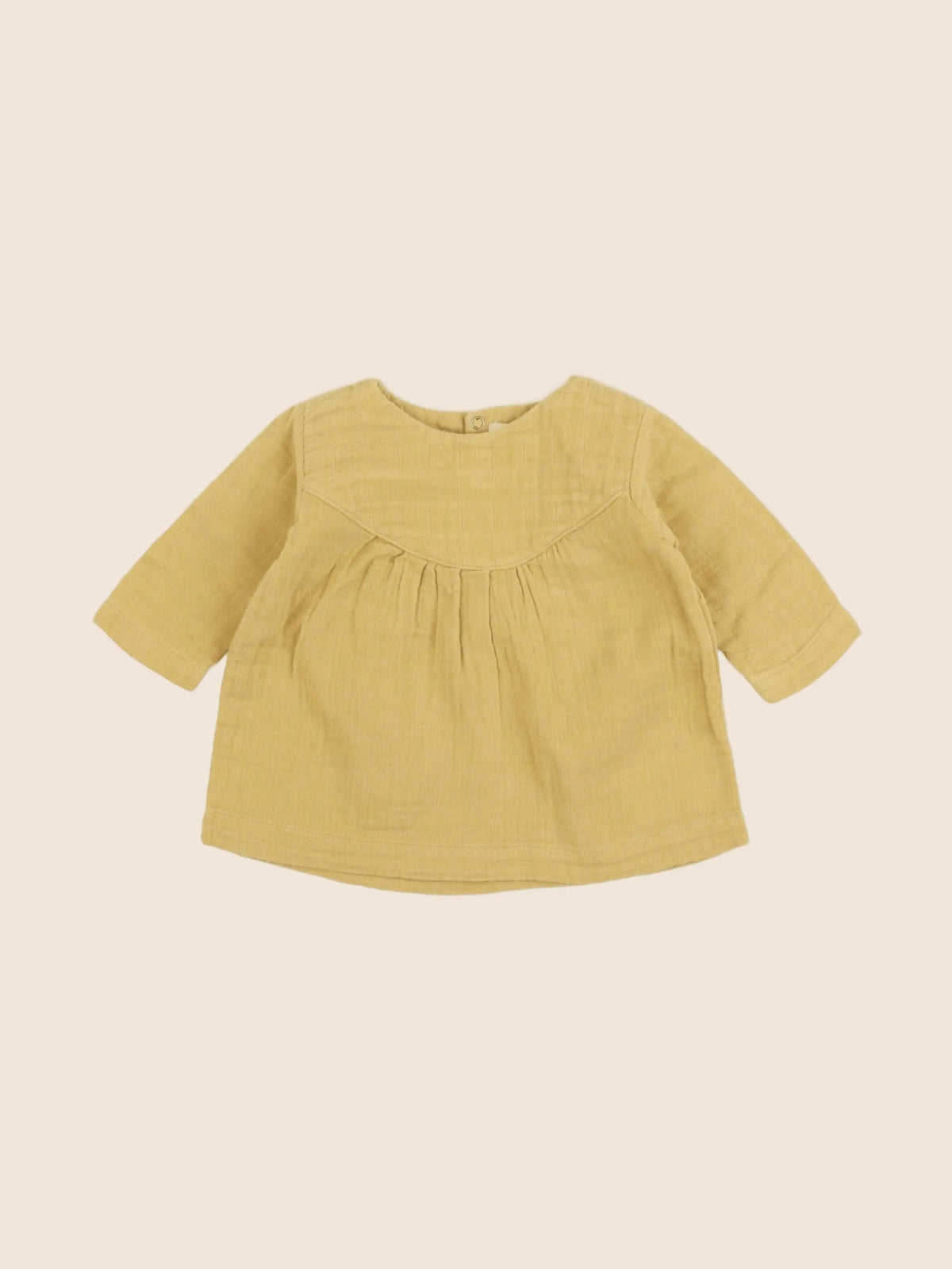 Lebôme - robe jaune - 3/6 mois