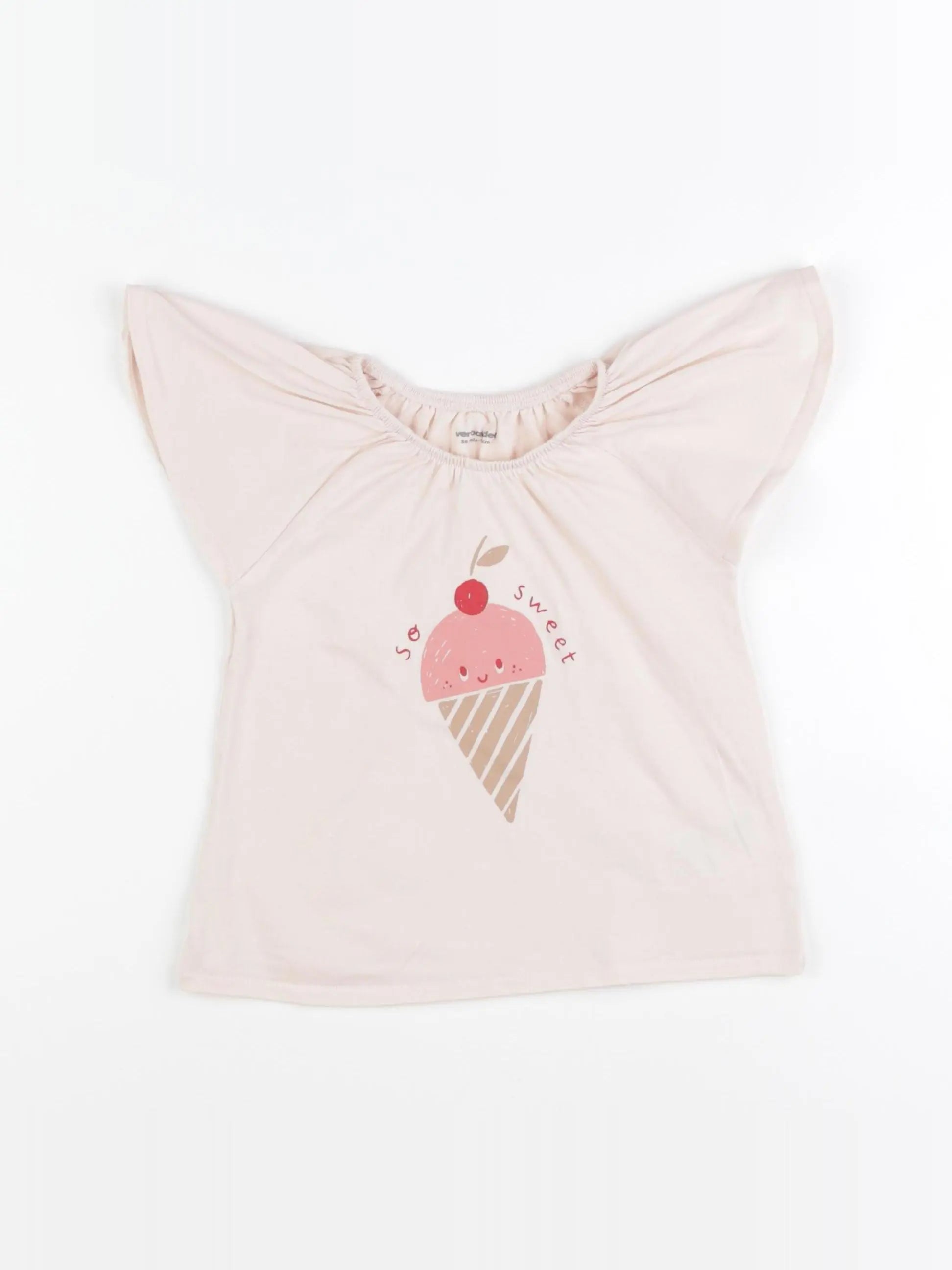 Vertbaudet - tee-shirt rose - 36 mois