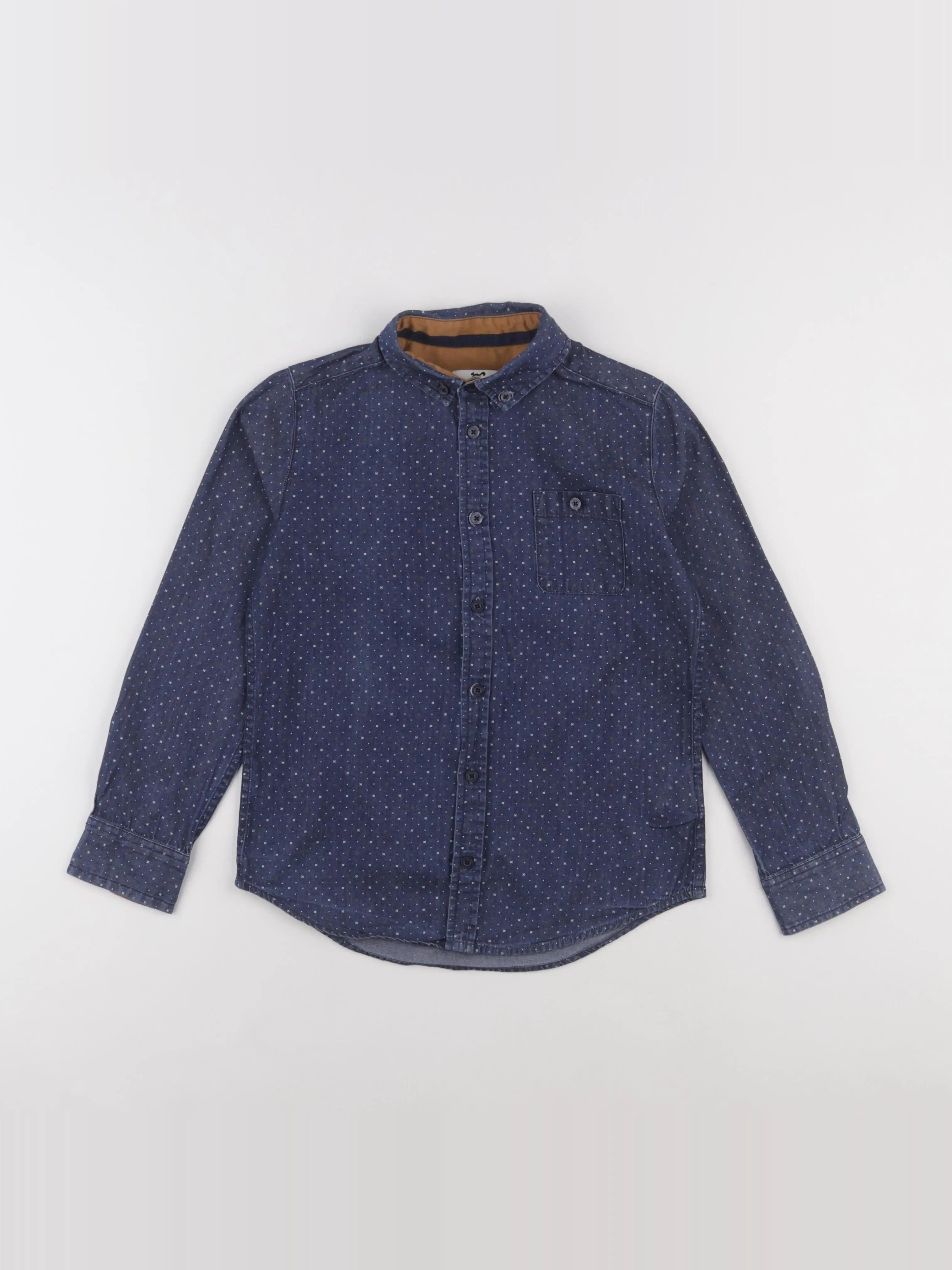 Cyrillus - chemise bleu - 8 ans