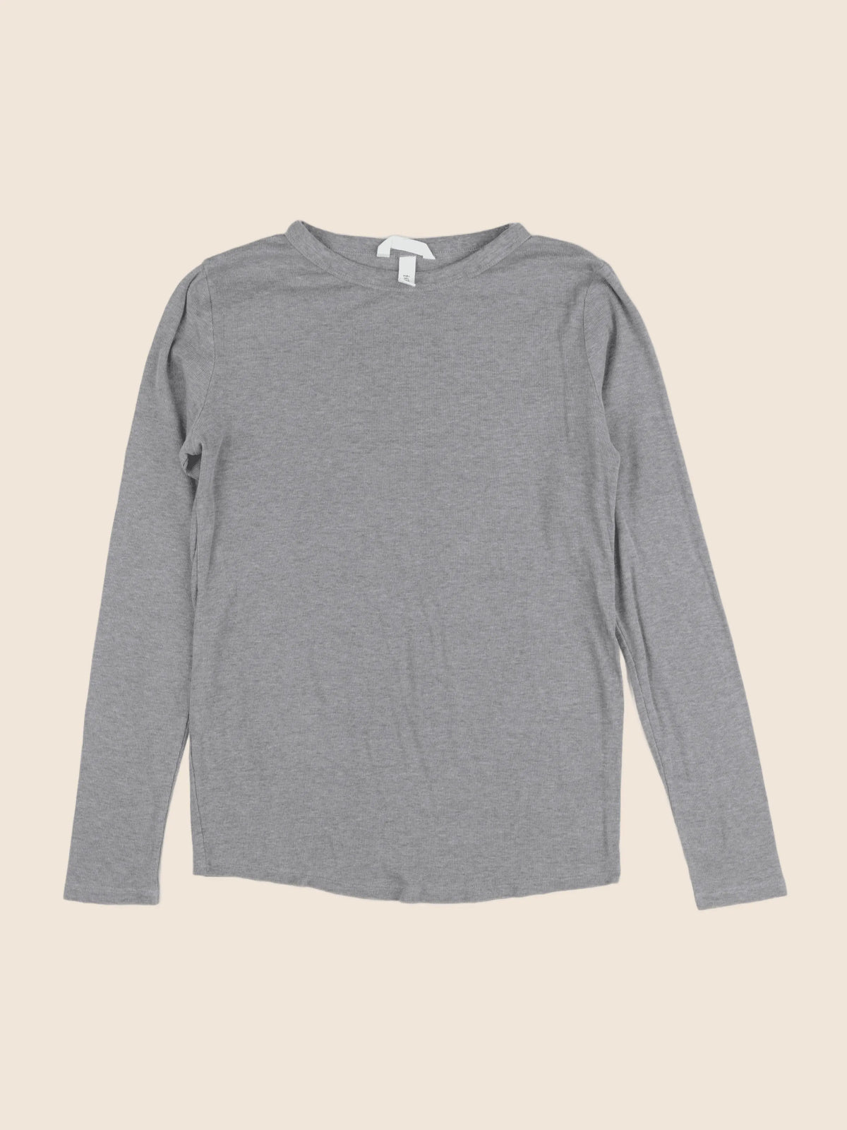 H&M - tee-shirt grossesse gris - l