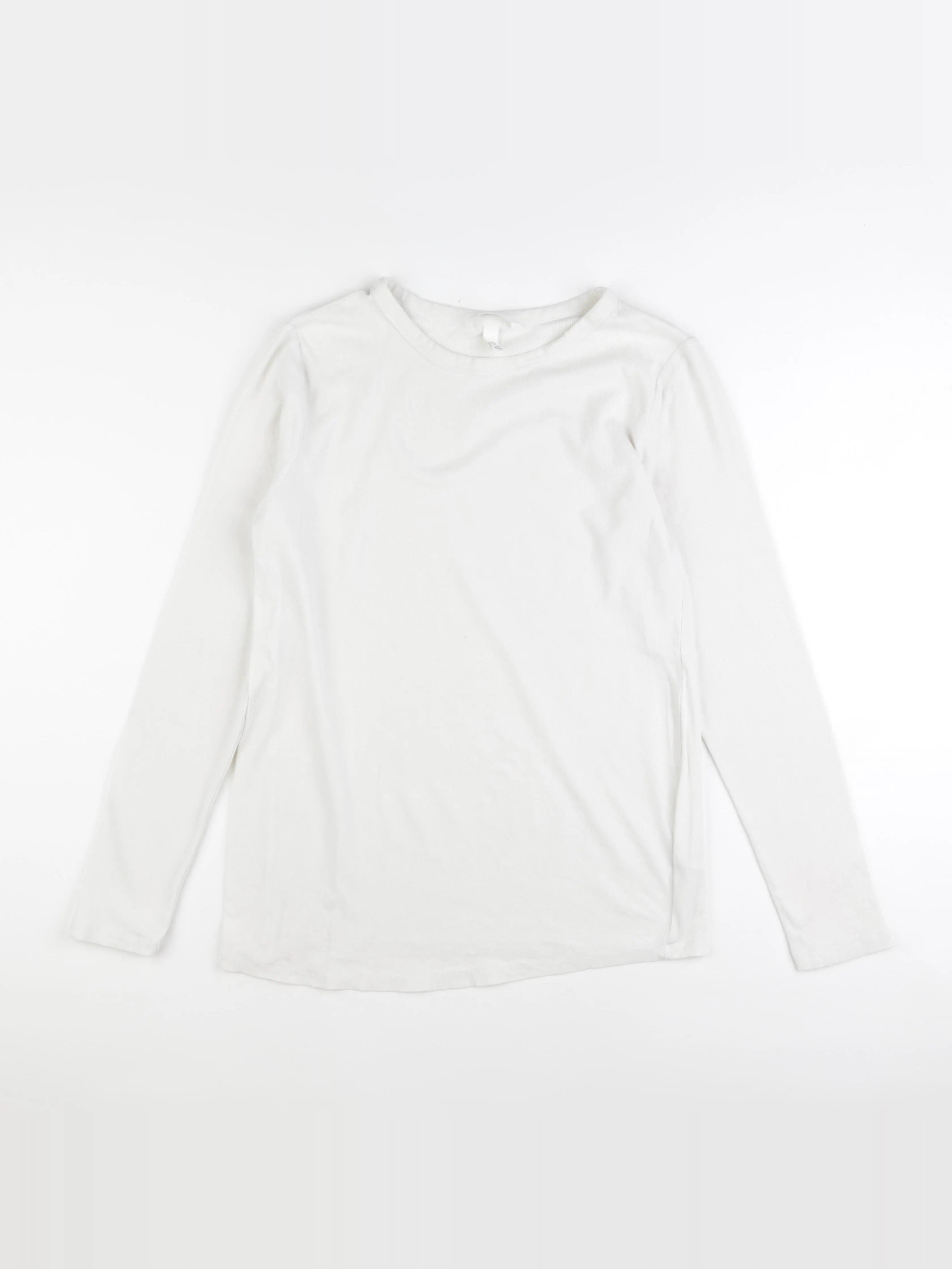 H&M - tee-shirt grossesse blanc - xl