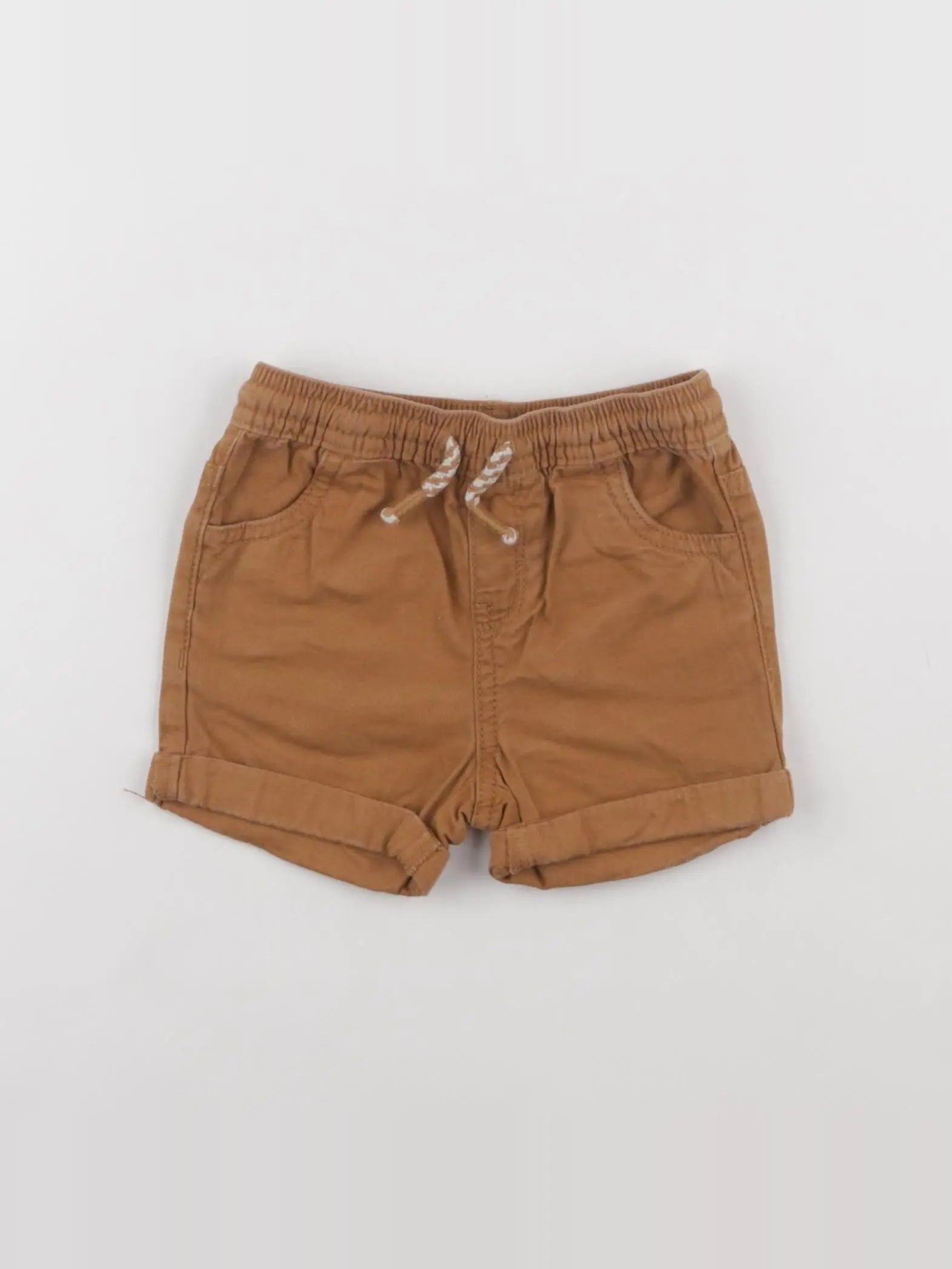 Vertbaudet - short marron - 9 mois