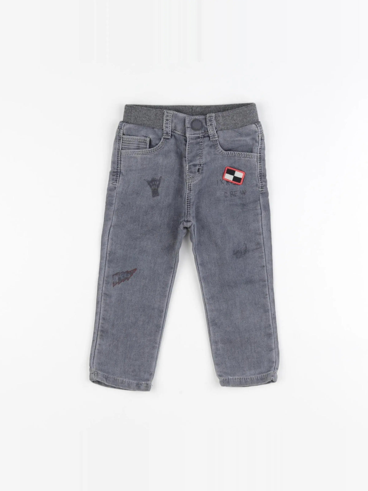 IKKS - jean gris - 18 mois