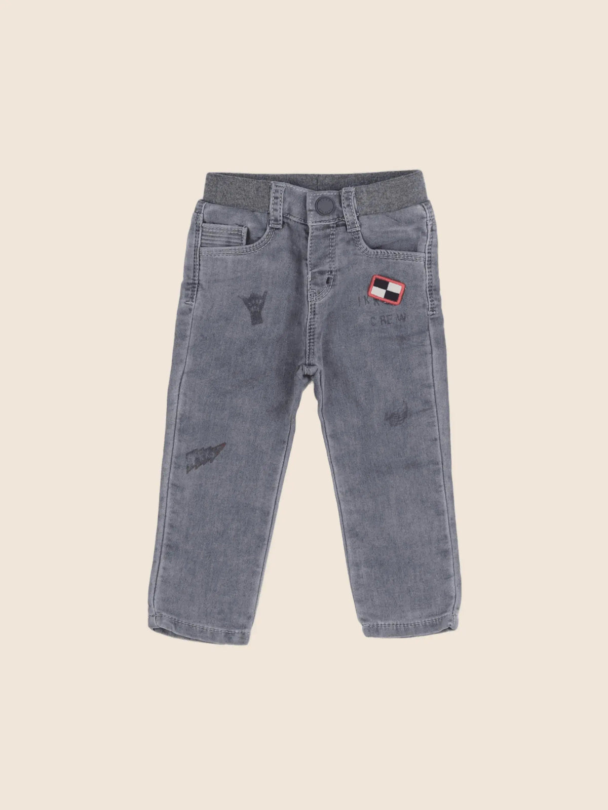 IKKS - jean gris - 18 mois