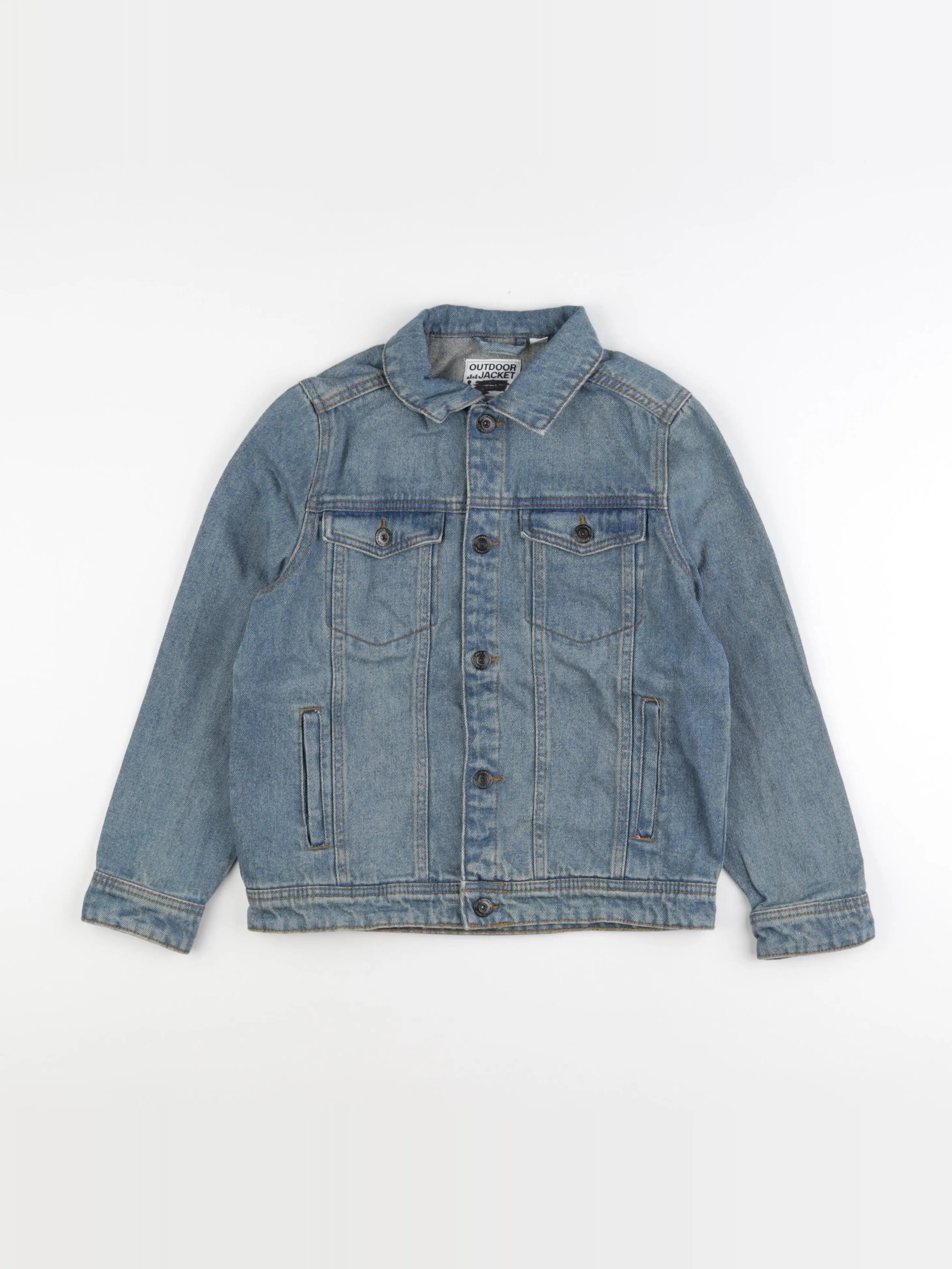 Vertbaudet - veste bleu - 10 ans