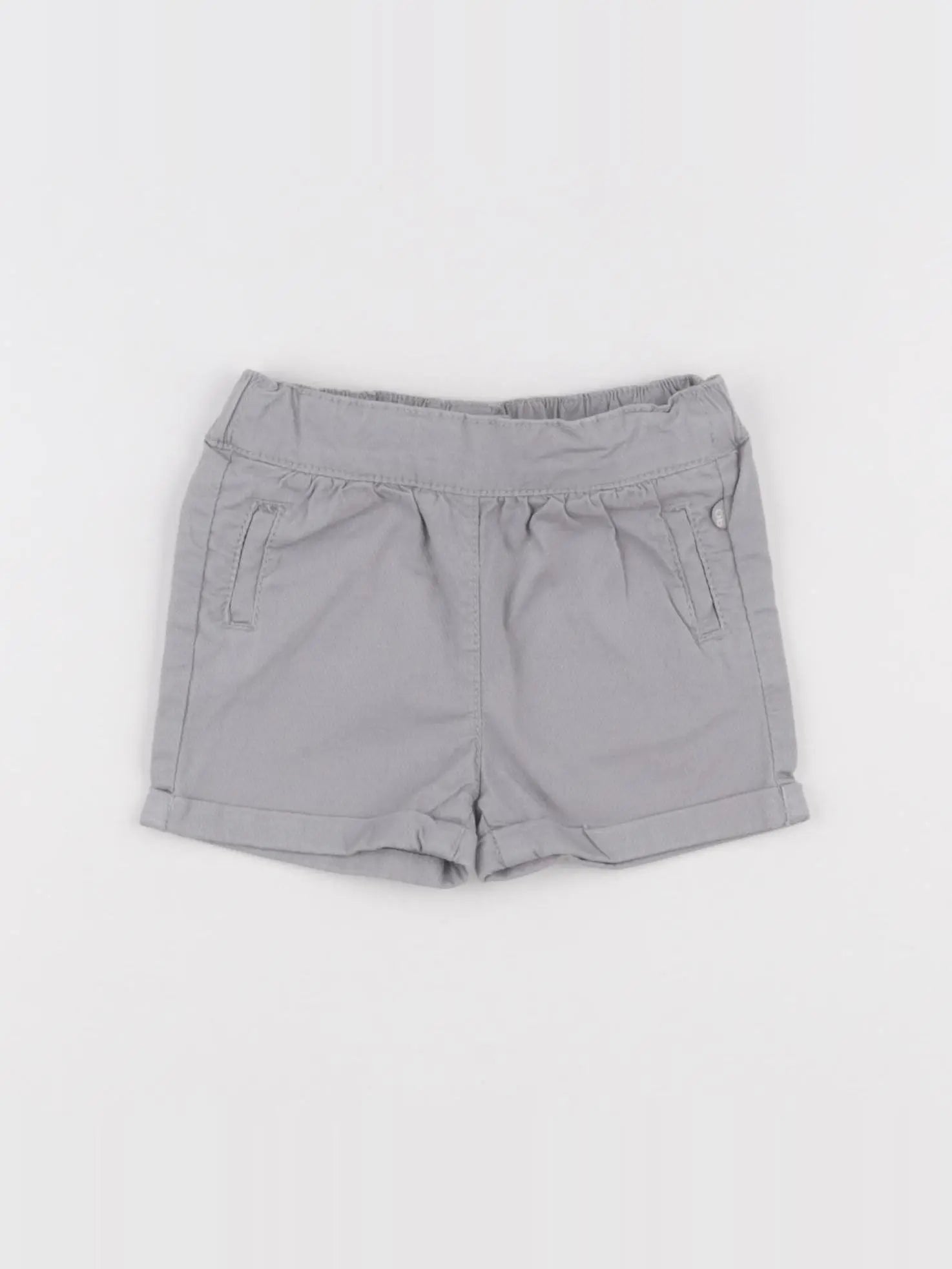 Obaïbi - short gris - 6 mois