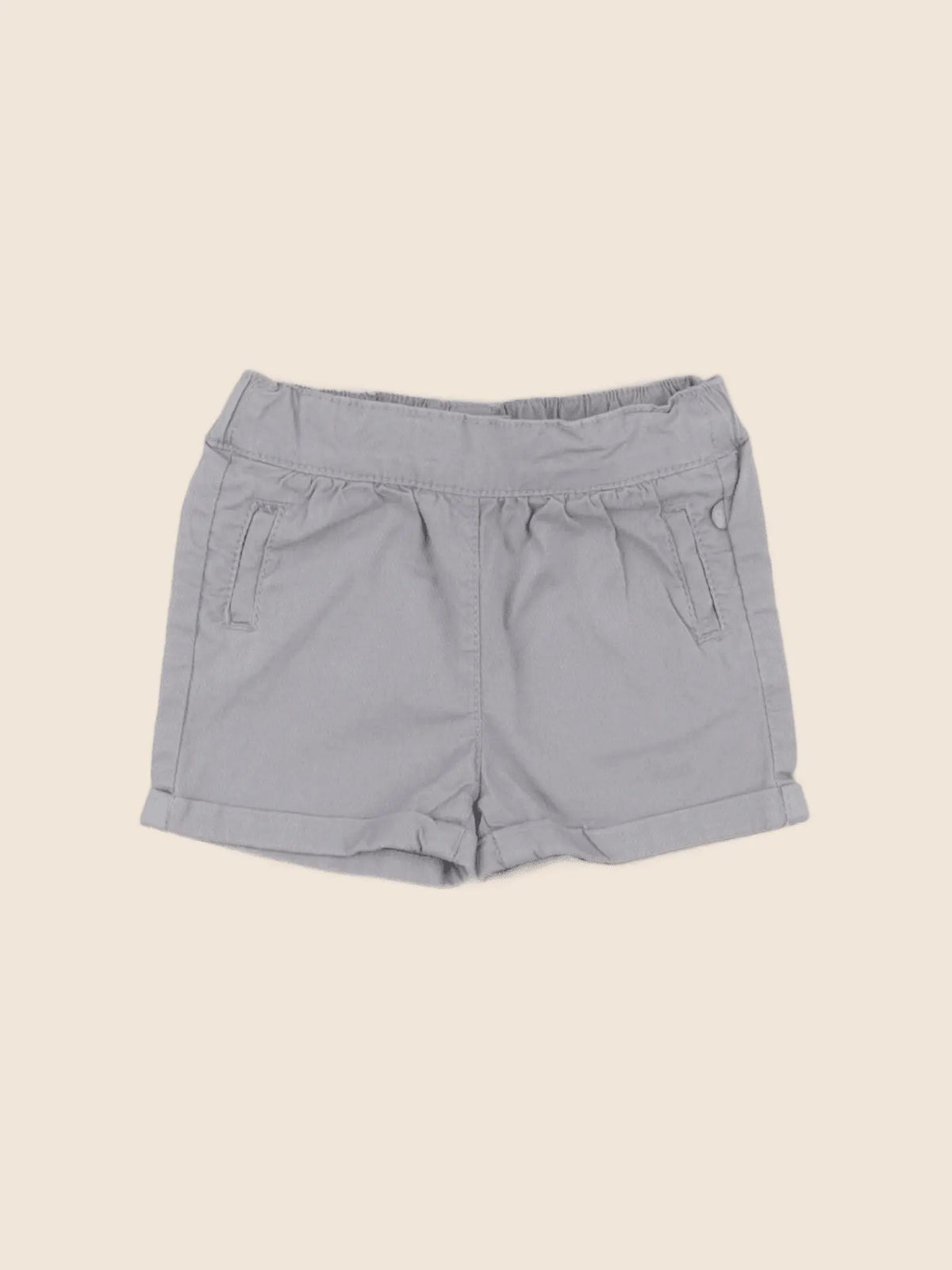 Obaïbi - short gris - 6 mois
