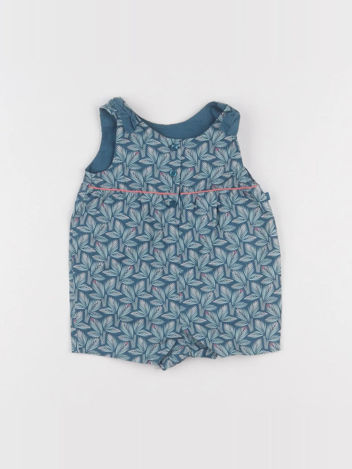 Obaïbi - combinaison bleu - 6 mois