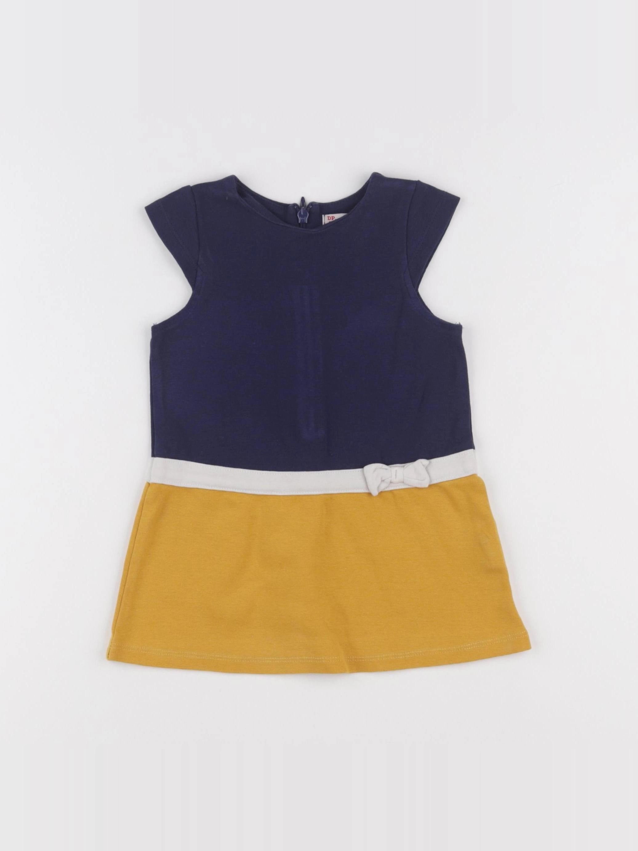 DPAM - robe bleu, jaune - 12 mois