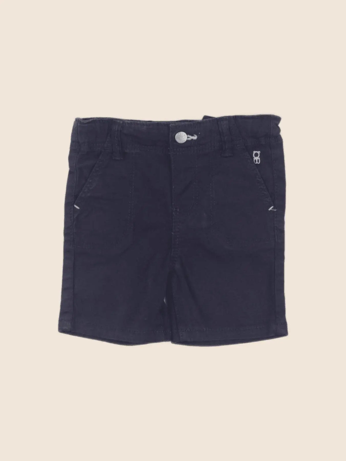 Obaïbi - short bleu - 3 mois