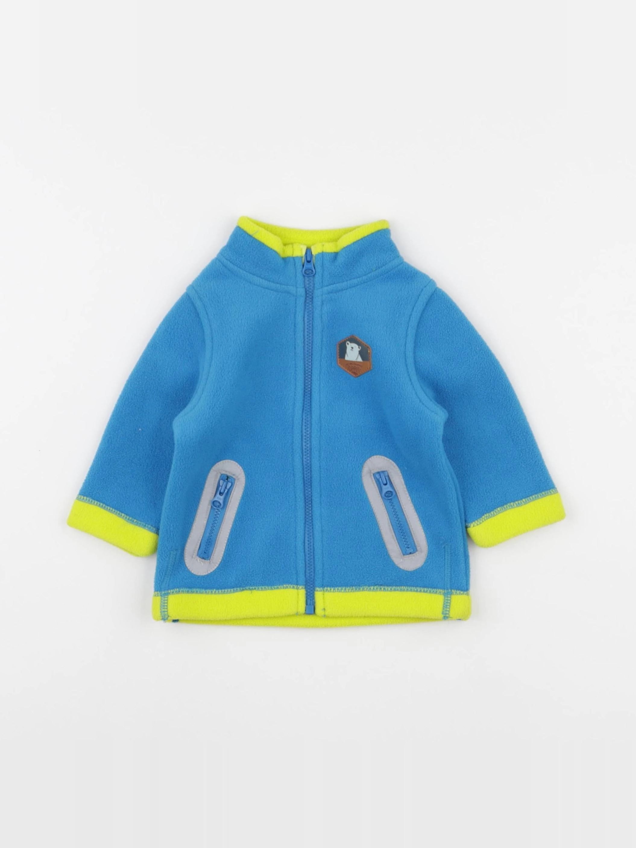 DPAM - polaire bleu - 6 mois