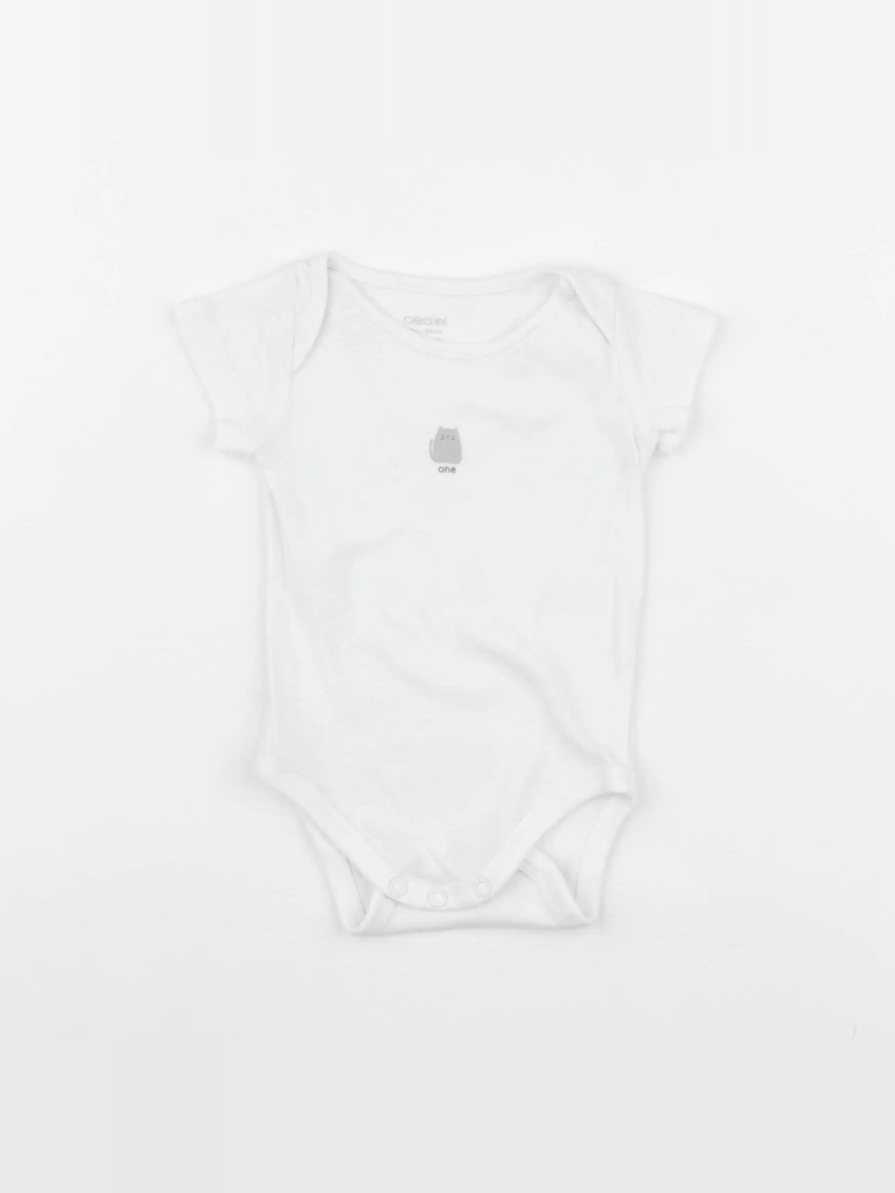 Obaïbi - body blanc - 3 mois