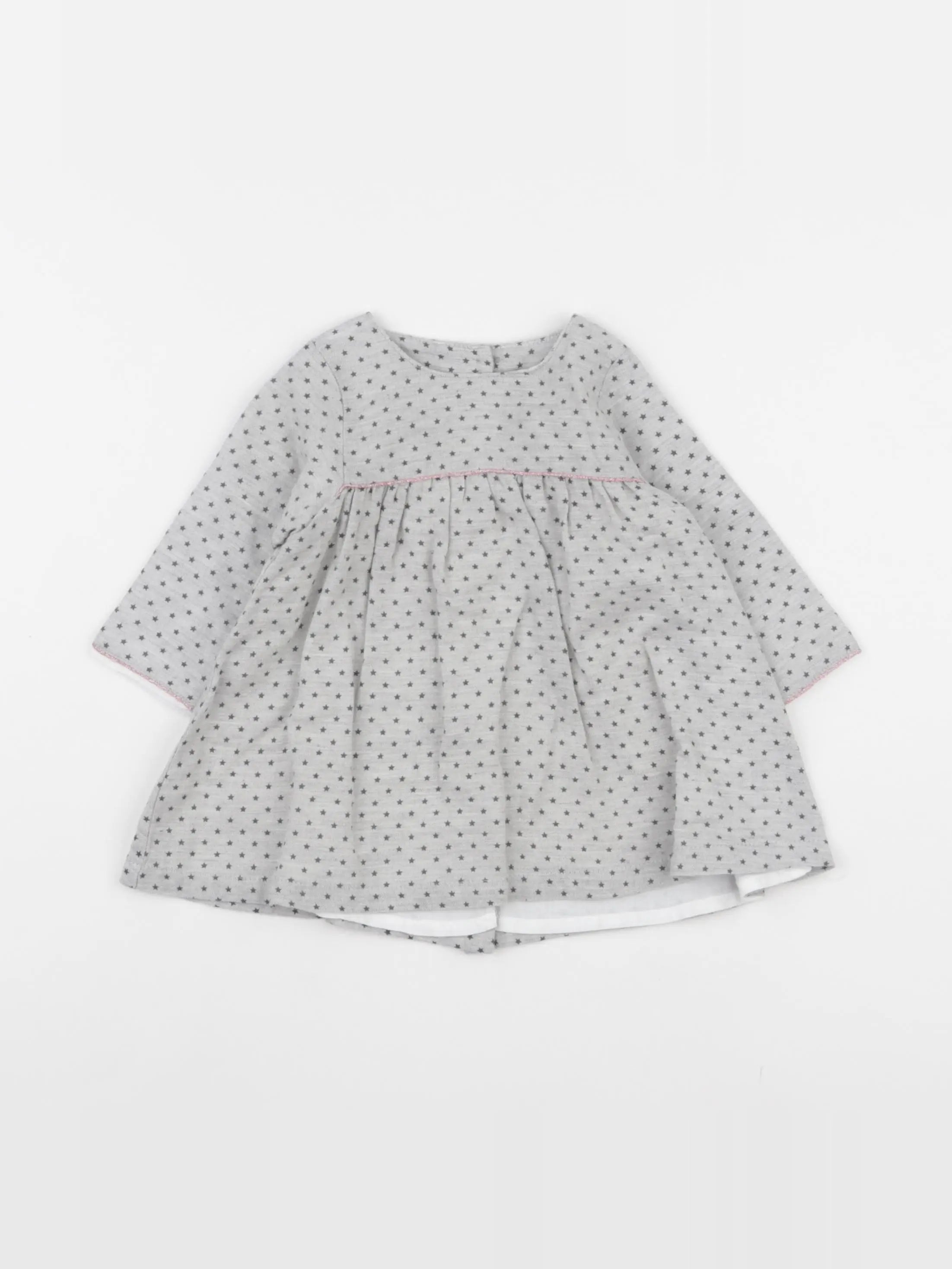 Absorba - robe gris - 9 mois