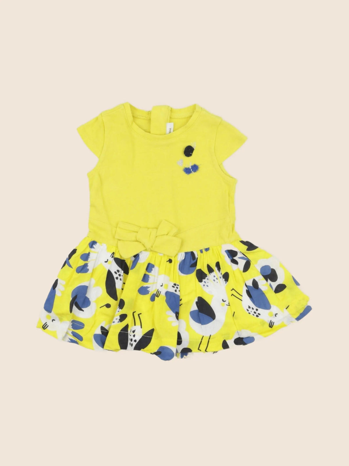 Catimini - robe jaune - 6 mois