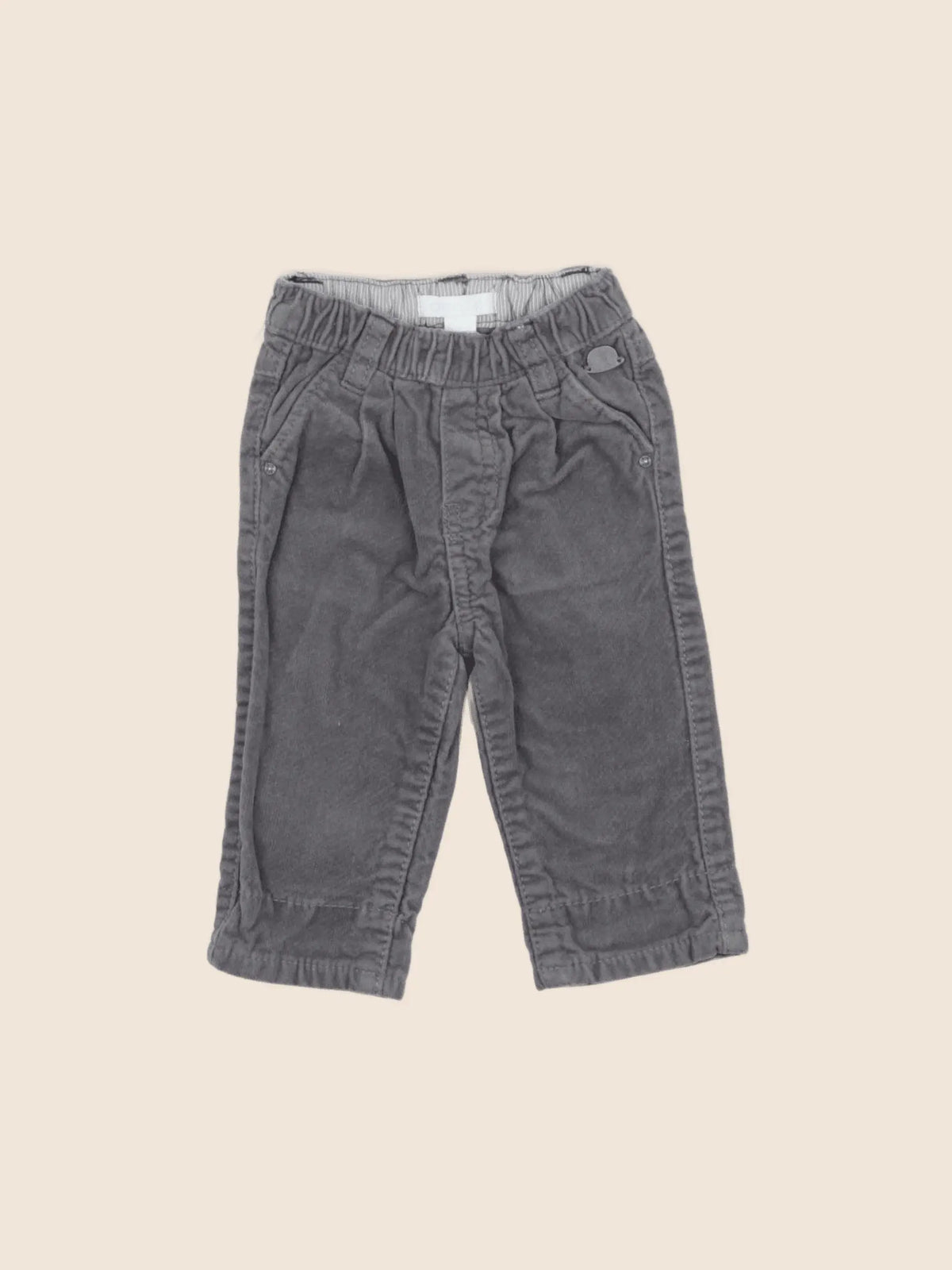 Obaïbi - pantalon gris - 3 mois