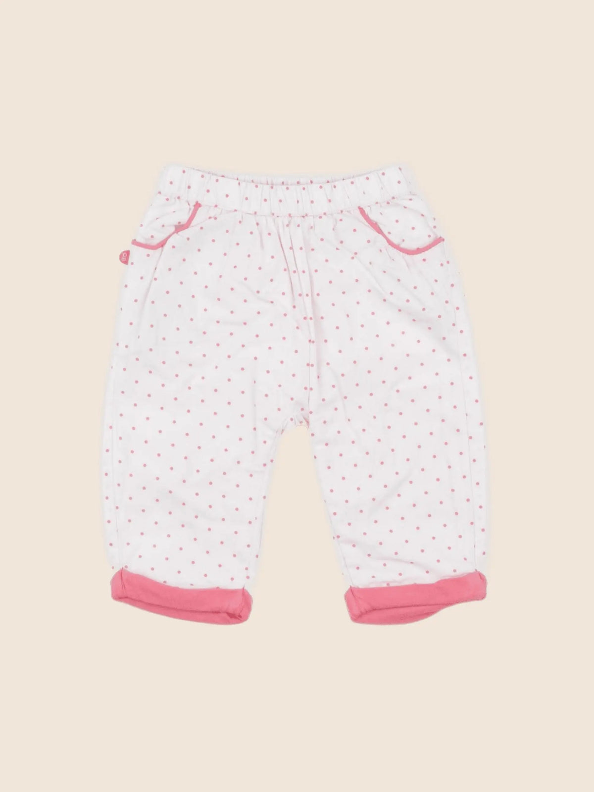 Obaïbi - pantalon rose - 9 mois