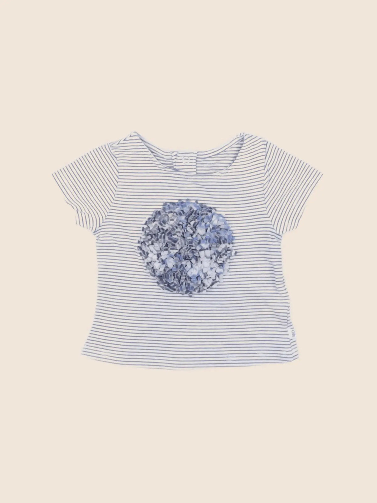 Obaïbi - tee-shirt bleu - 3 mois