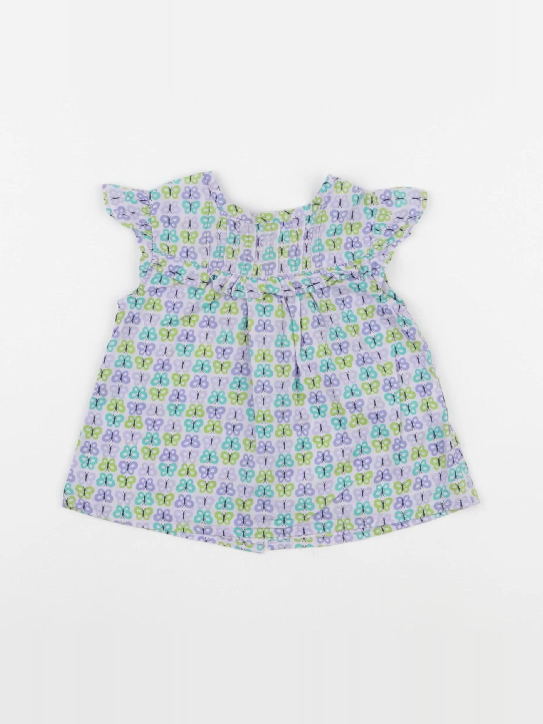 DPAM - blouse bleu - 6 mois