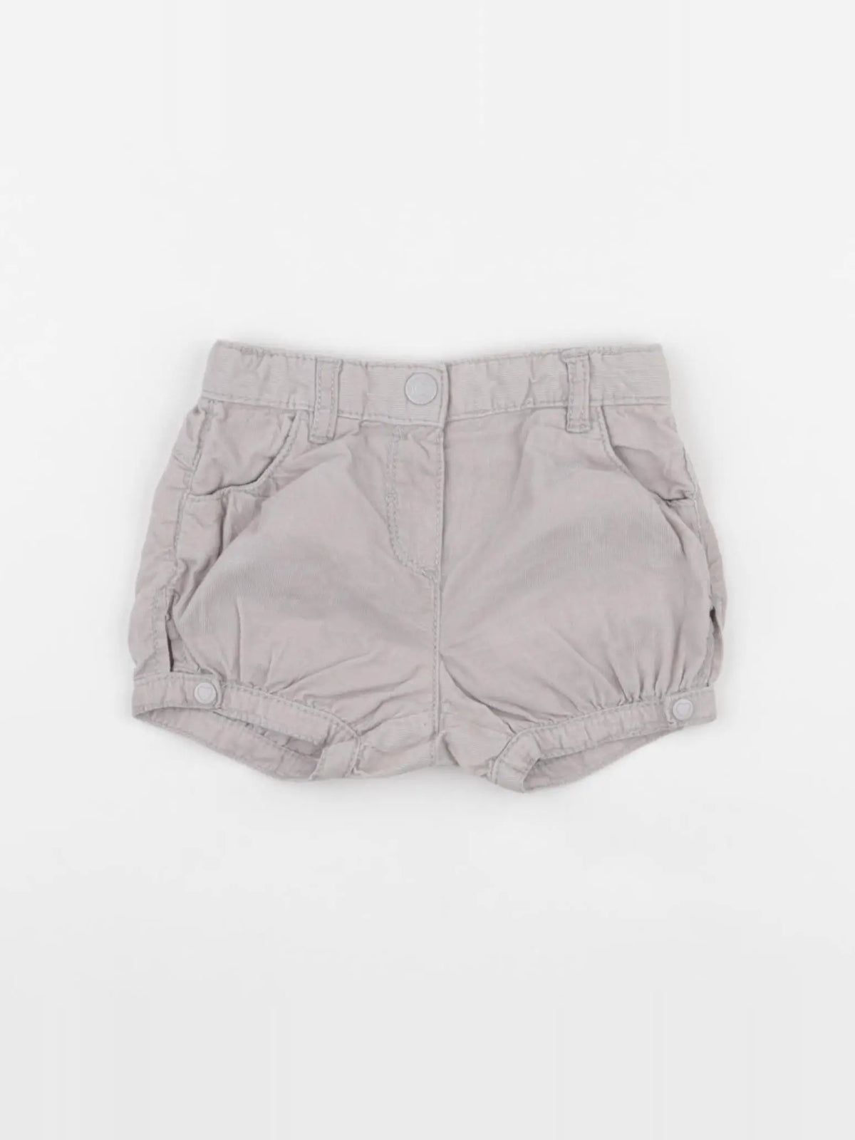 Obaïbi - short gris - 6 mois