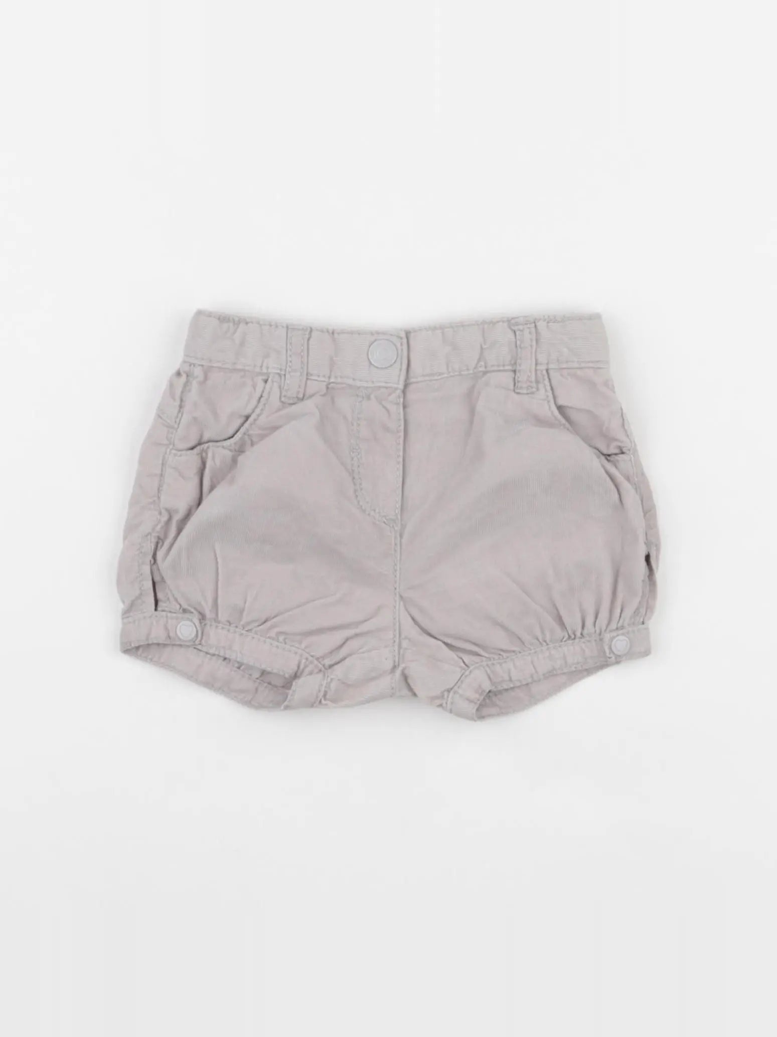 Obaïbi - short gris - 6 mois