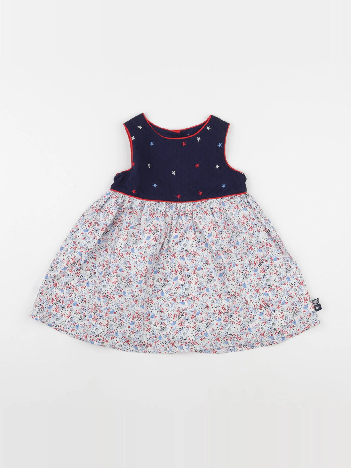 Sergent Major - robe bleu - 24 mois