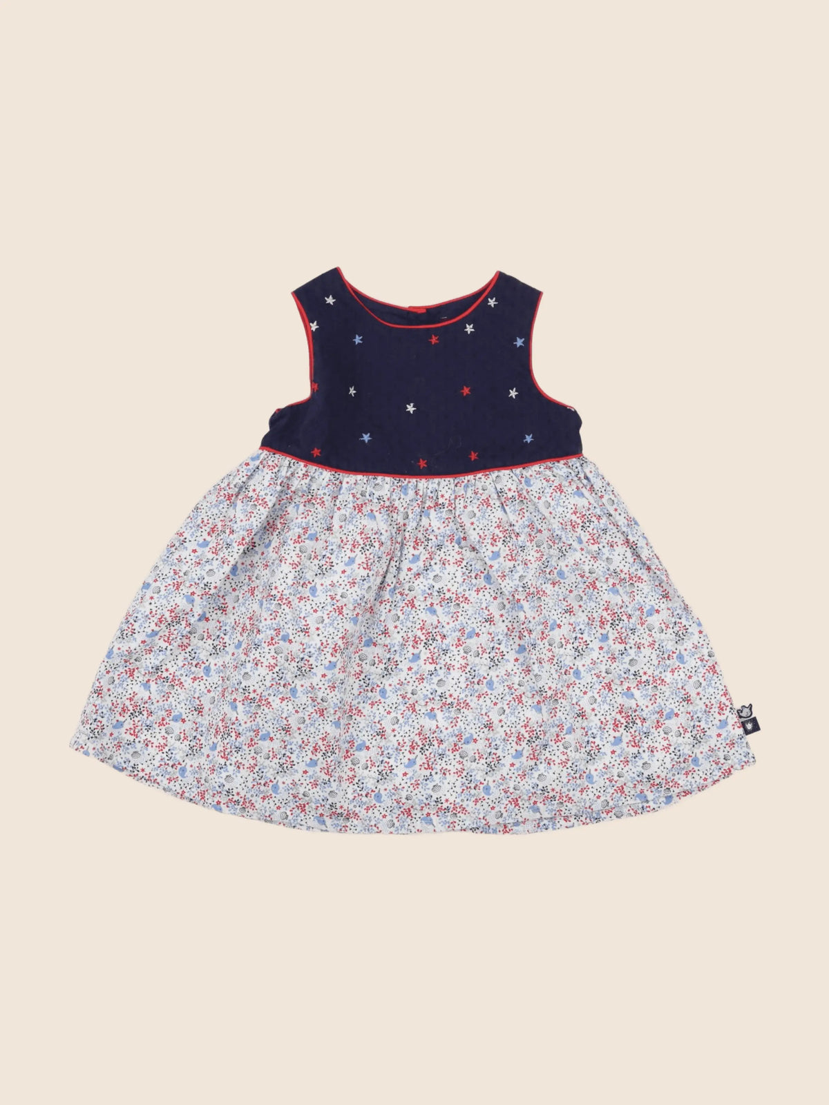 Sergent Major - robe bleu - 24 mois