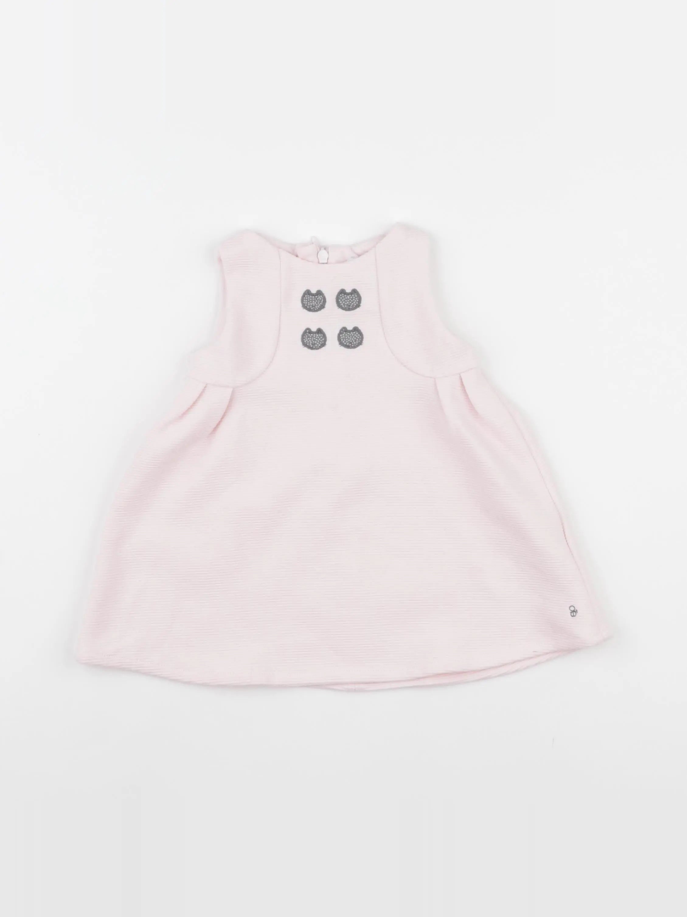 Obaïbi - robe rose - 6 mois