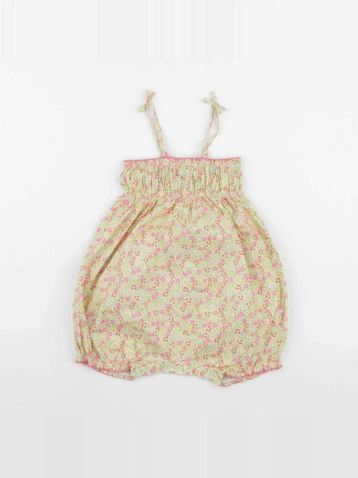 Petit Bateau - combinaison jaune - 18 mois