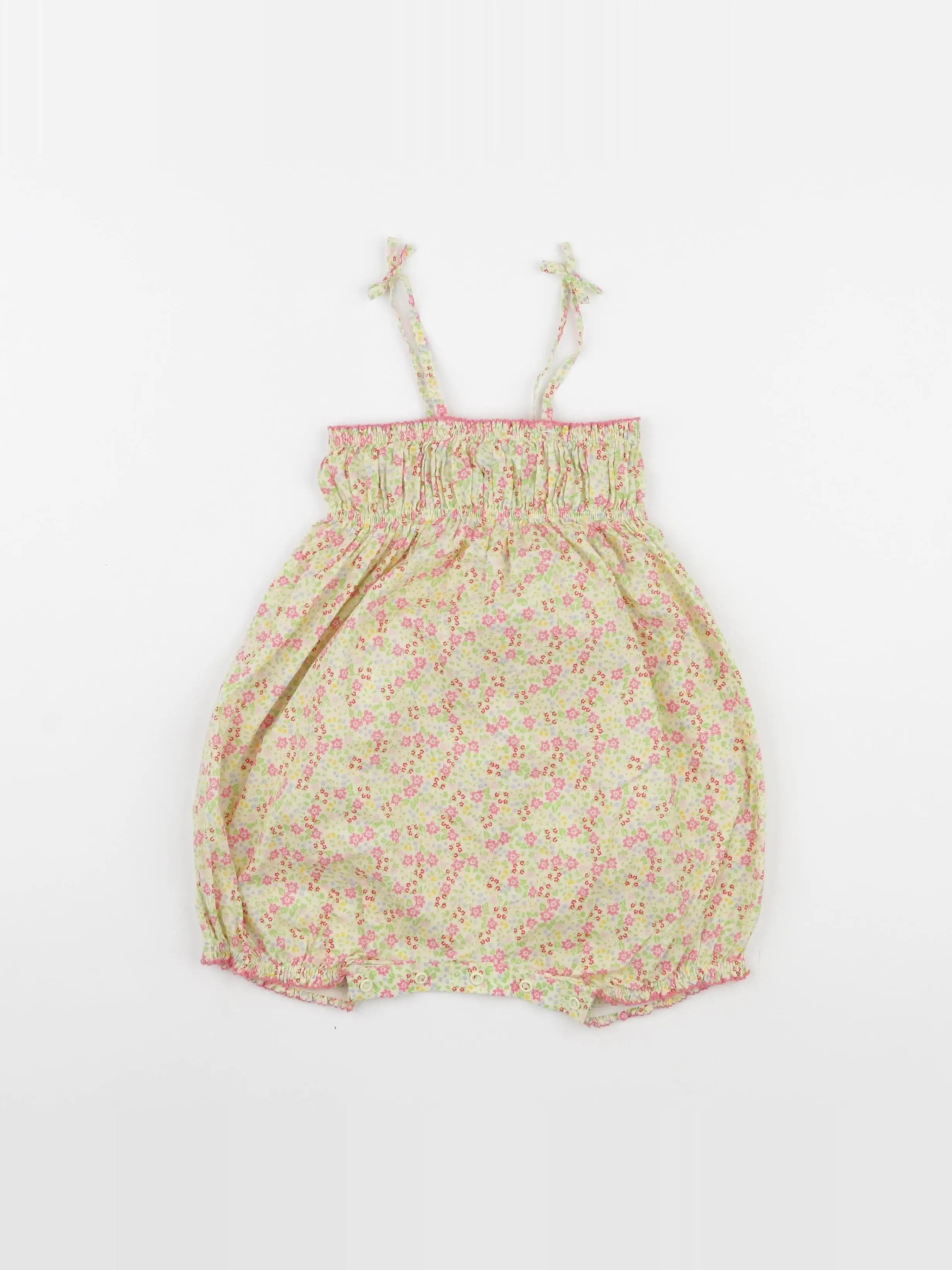 Petit Bateau - combinaison jaune - 18 mois