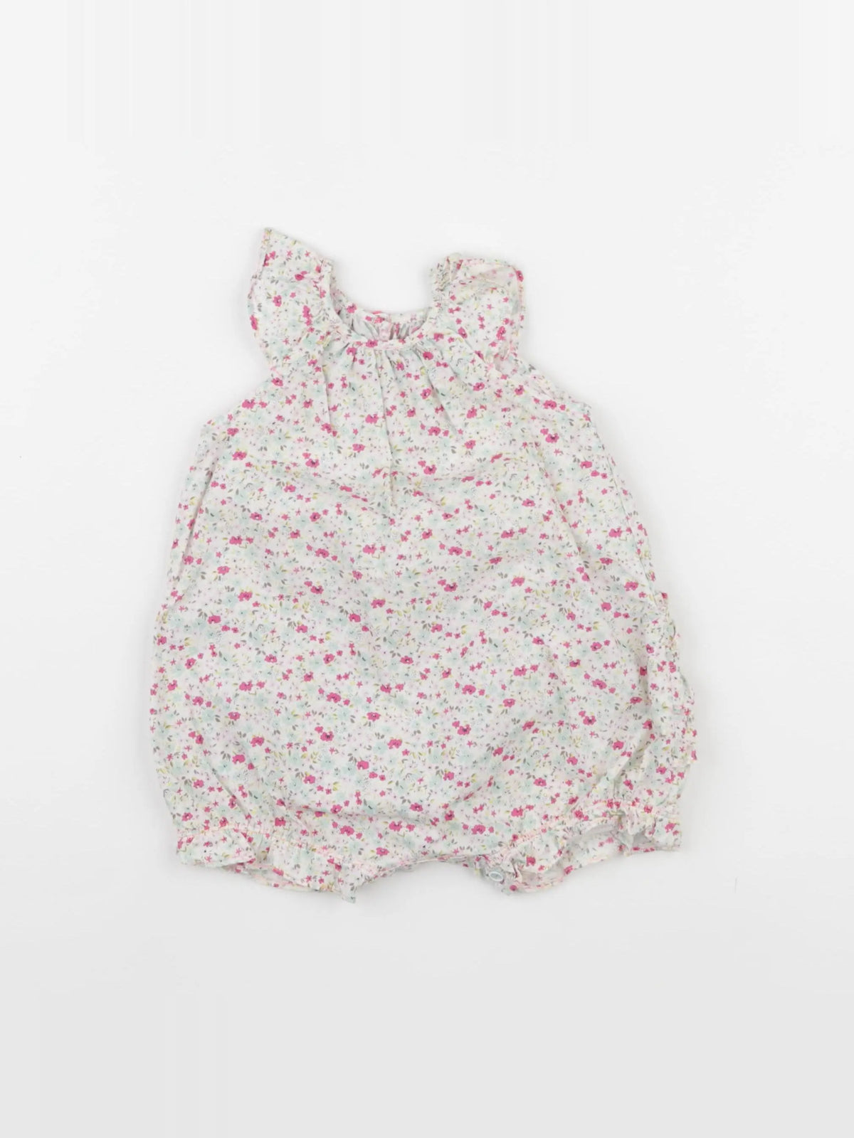 Petit Bateau - combinaison rose - 3 mois