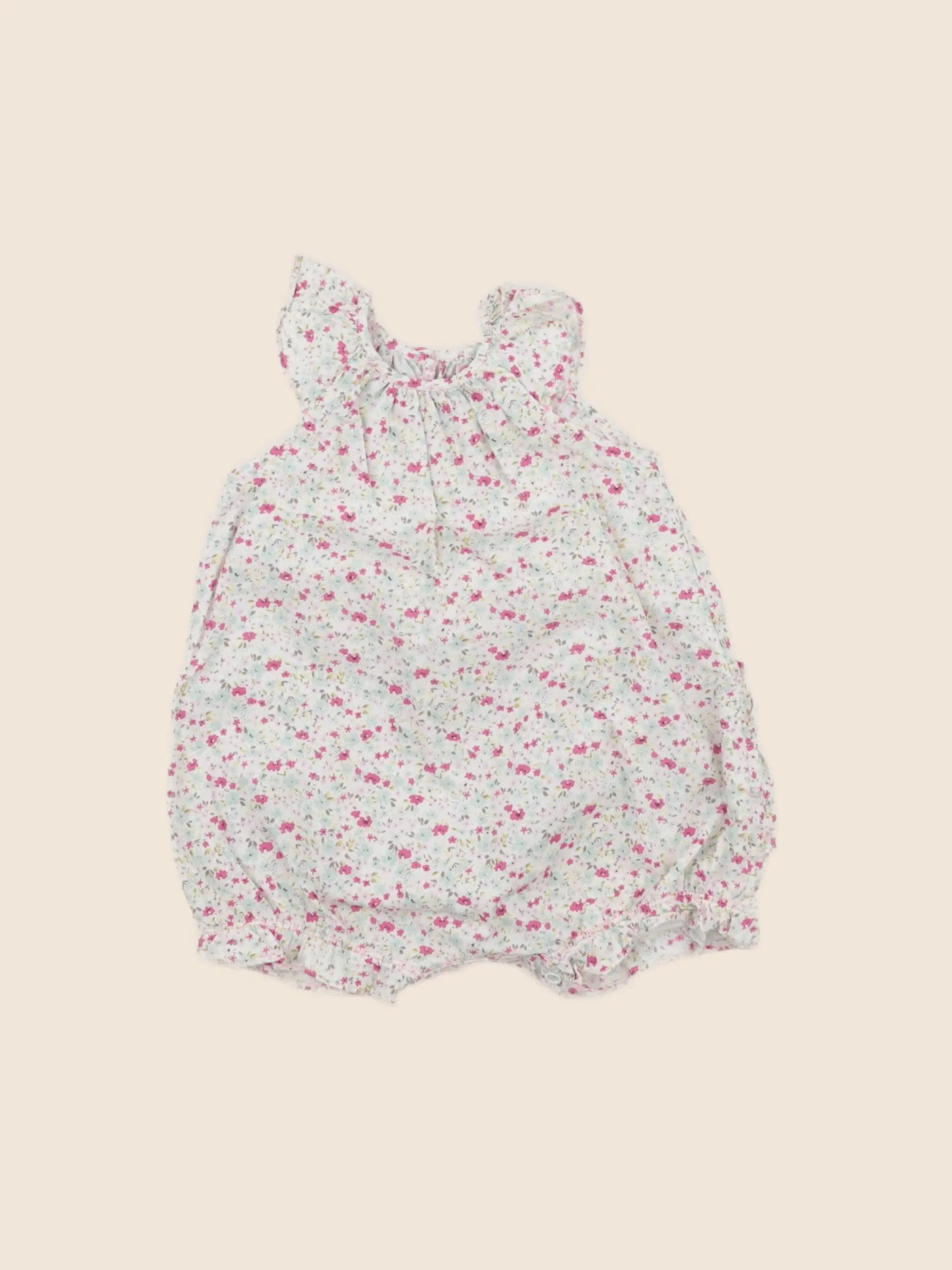 Petit Bateau - combinaison rose - 3 mois