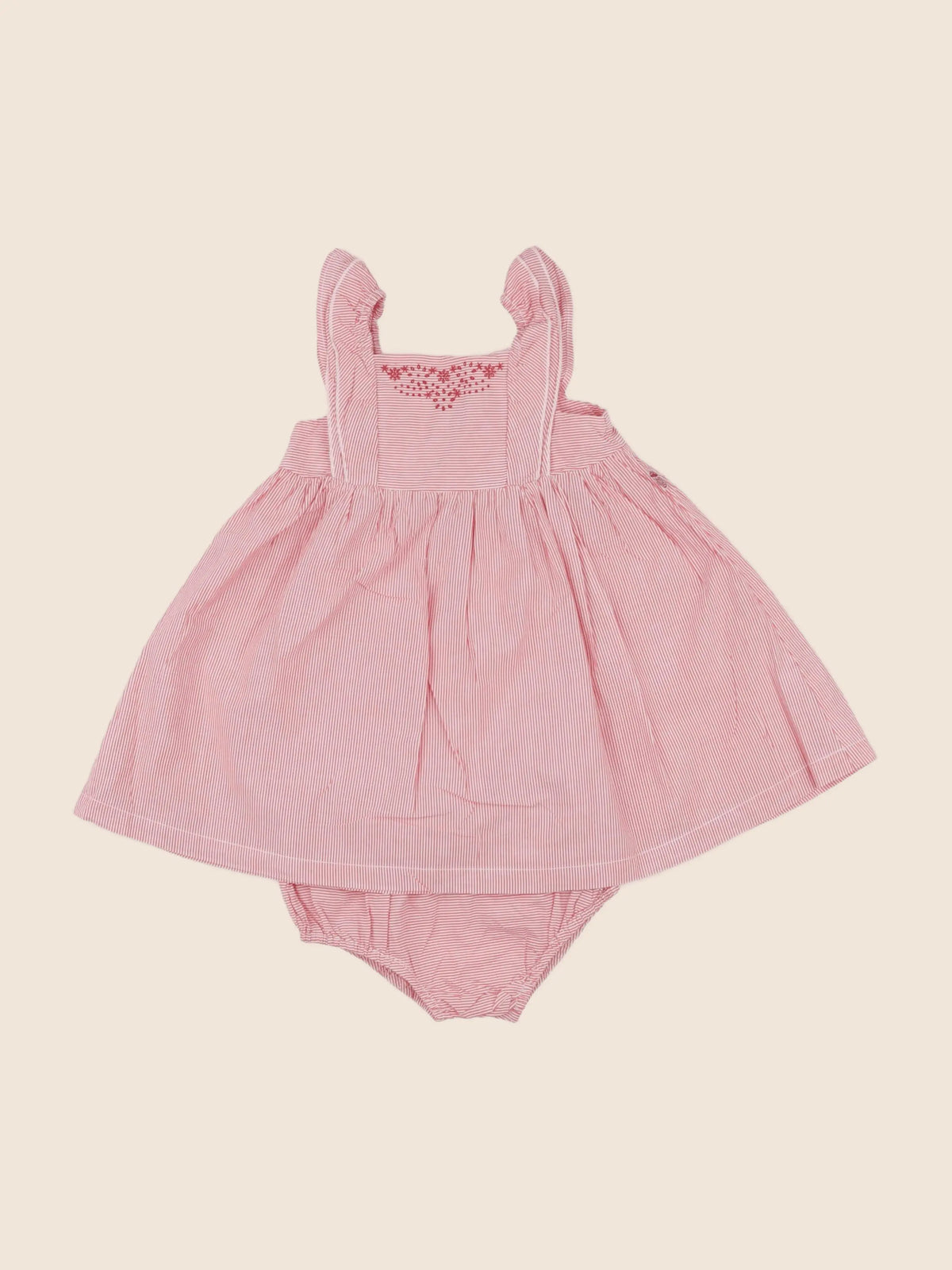 Sergent Major - robe rose - 12 mois