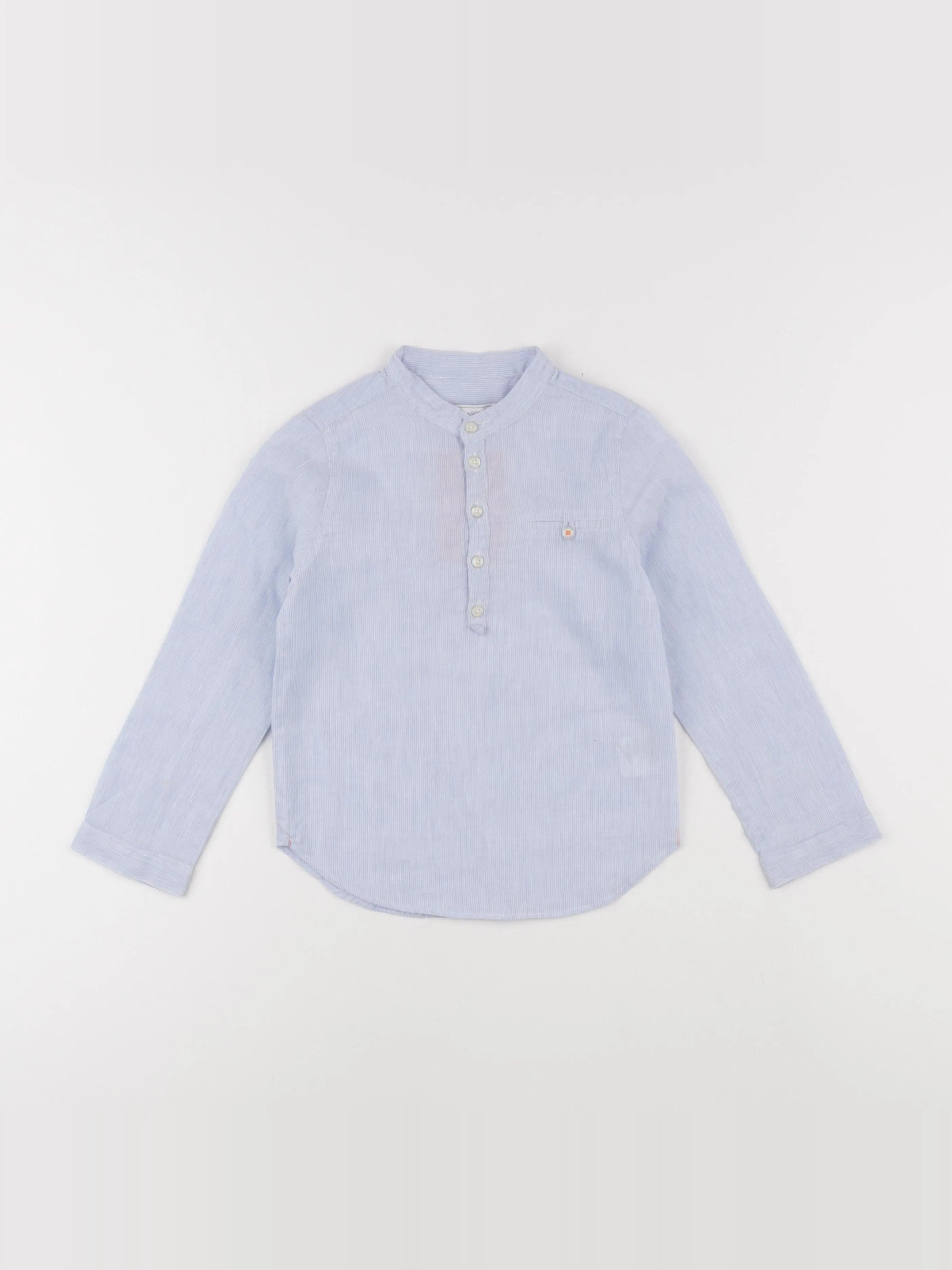 Tartine & Chocolat - chemise bleu - 4 ans
