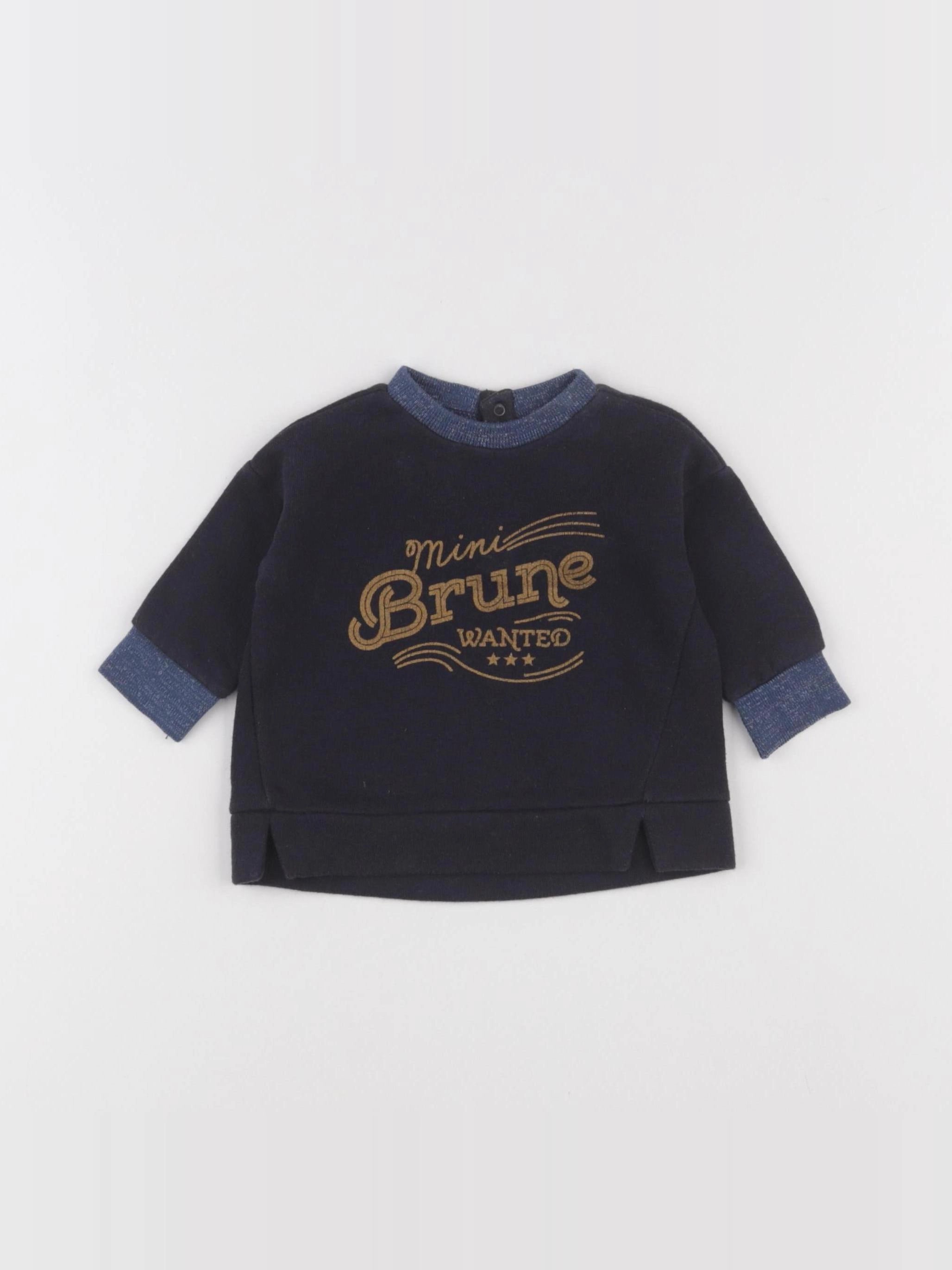 Blune - sweat gris - 6 mois