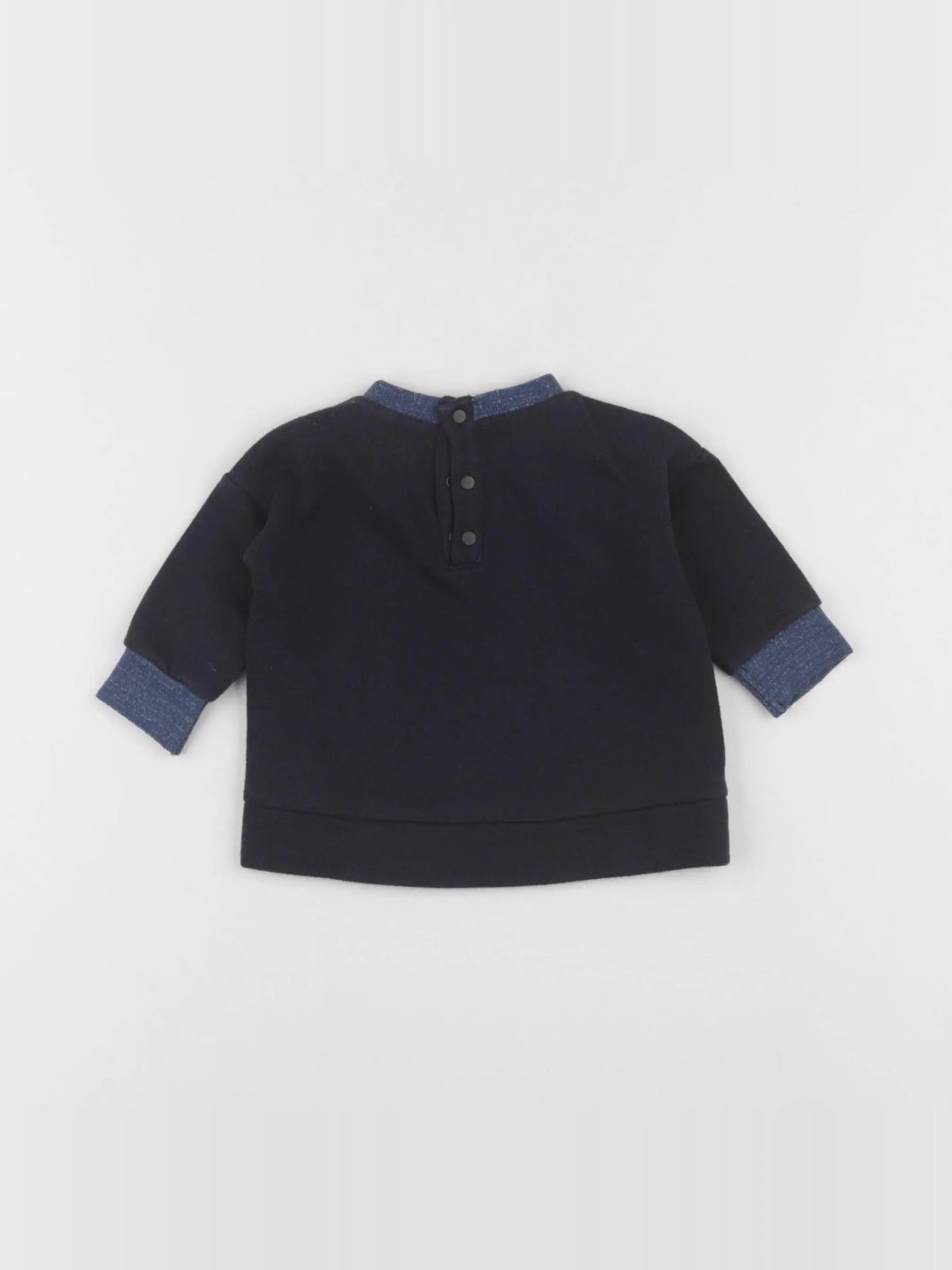 Blune - sweat gris - 6 mois