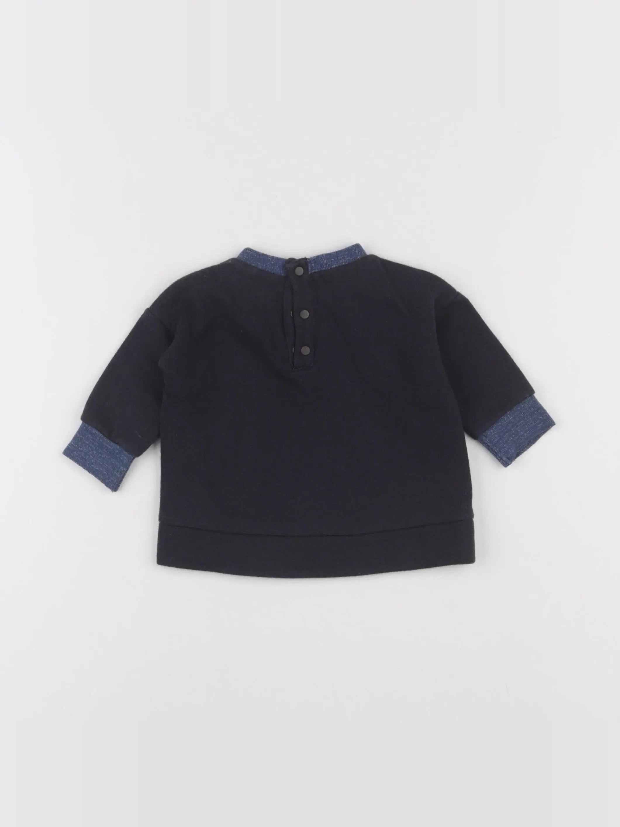 Blune - sweat gris - 6 mois