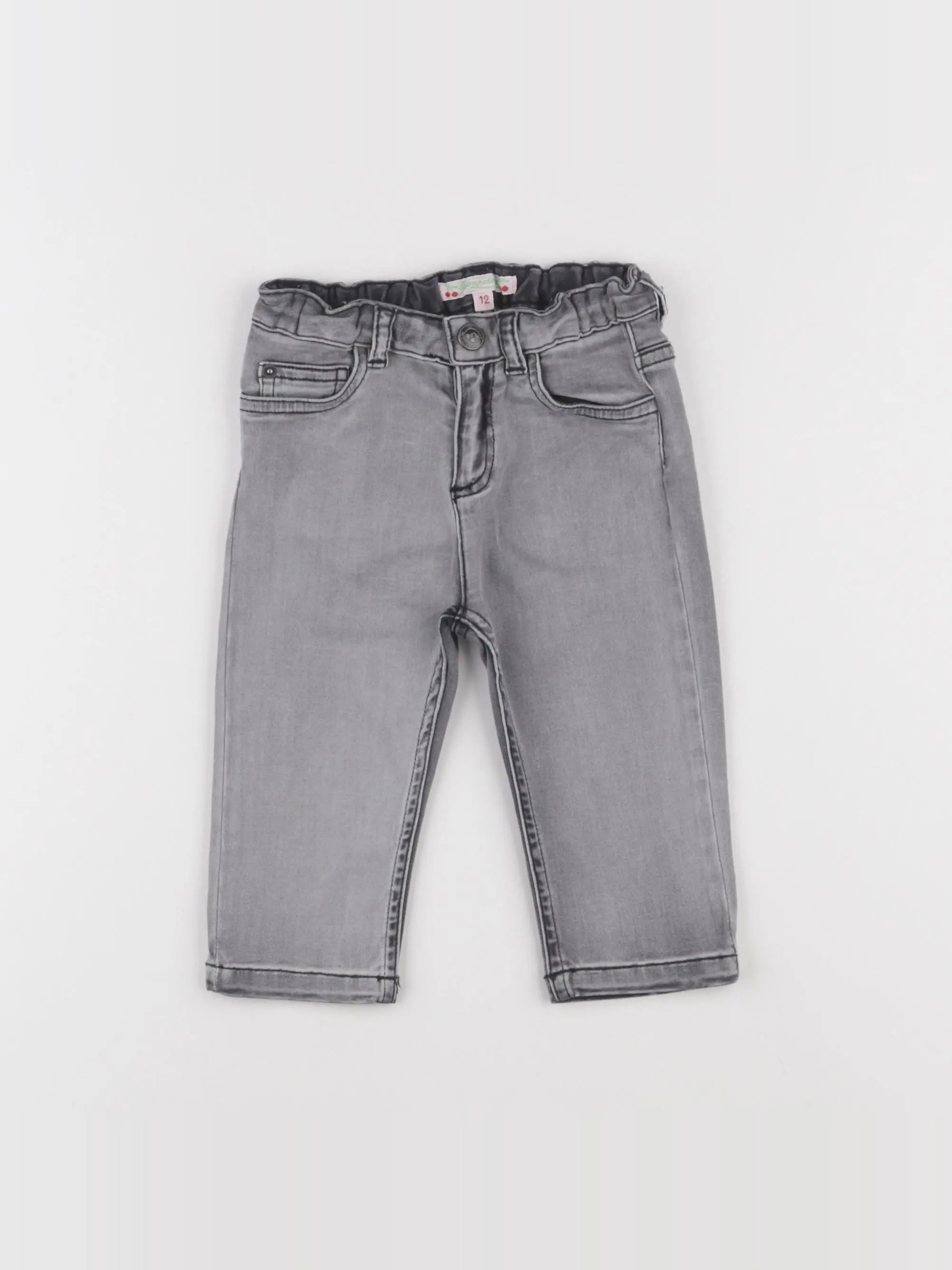 Bonpoint - pantalon gris - 12 mois