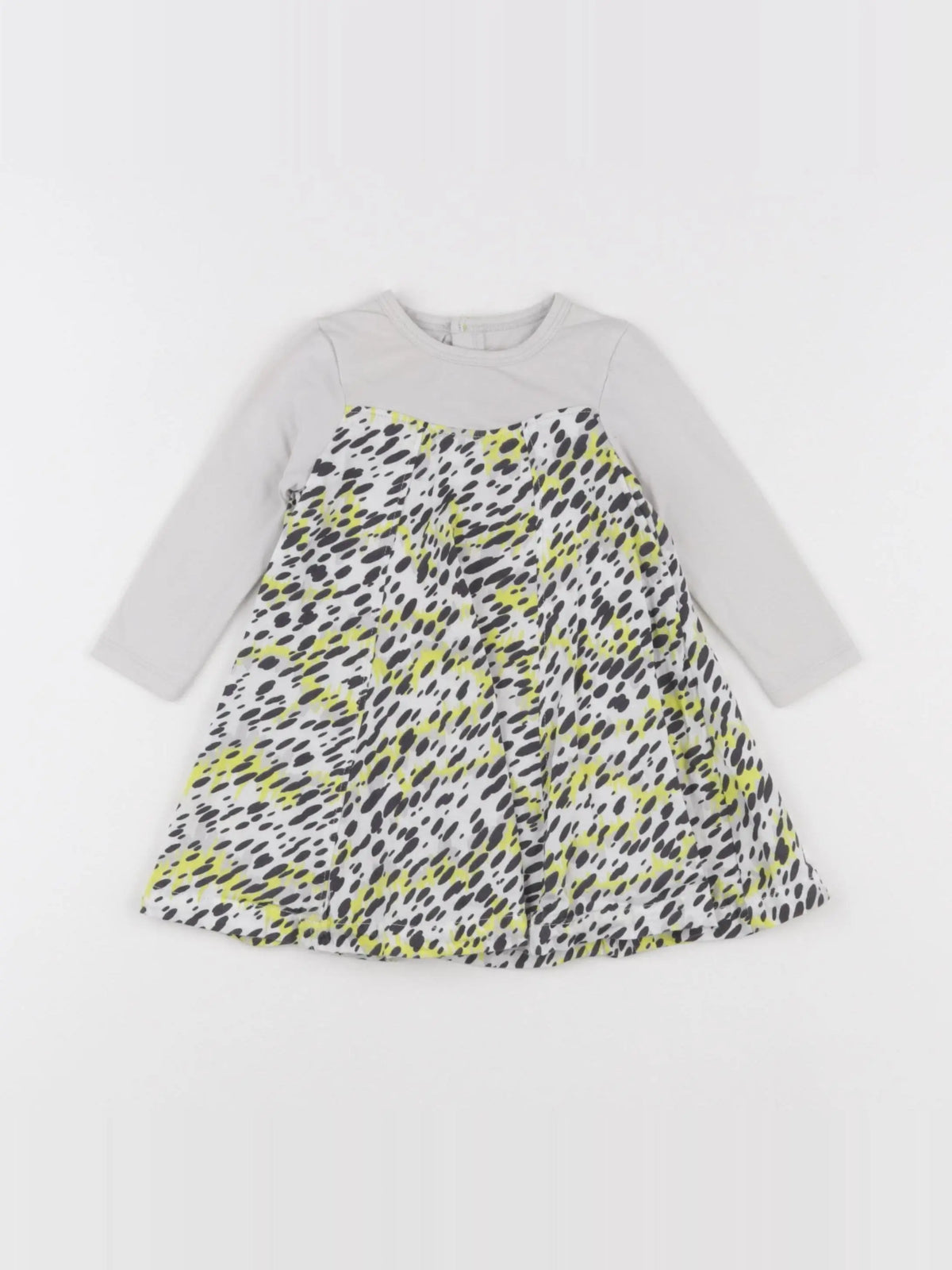 Kenzo - robe gris - 12 mois