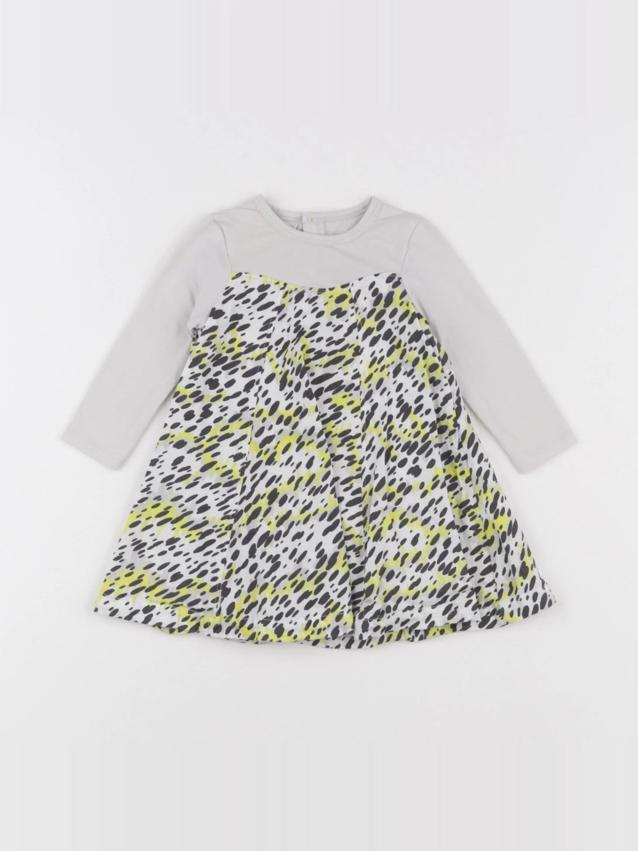 Kenzo - robe gris - 12 mois